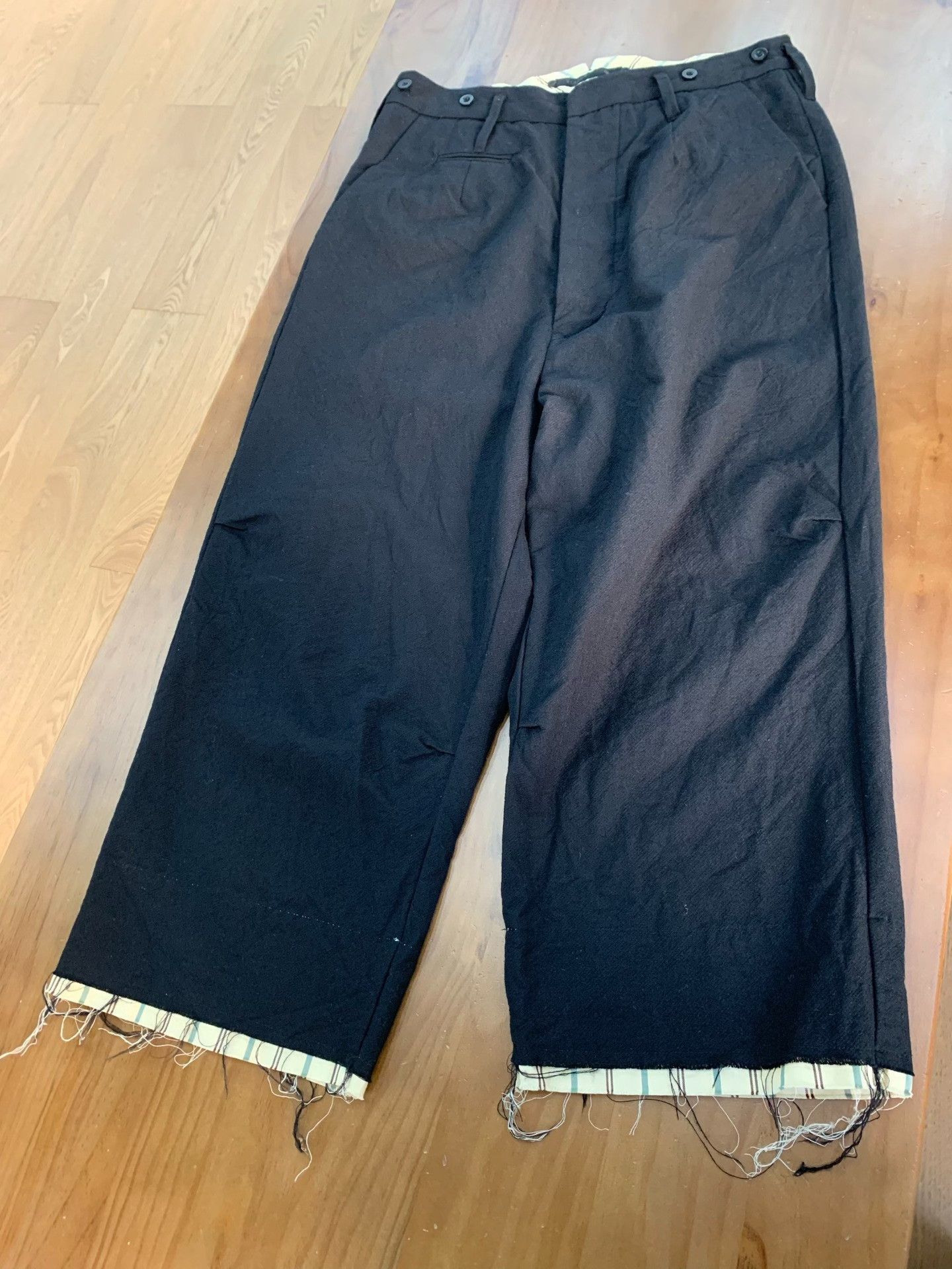KLASICA Klasica Double-Layer Wool Pants Size 40" / US 18 - 2 Thumbnail