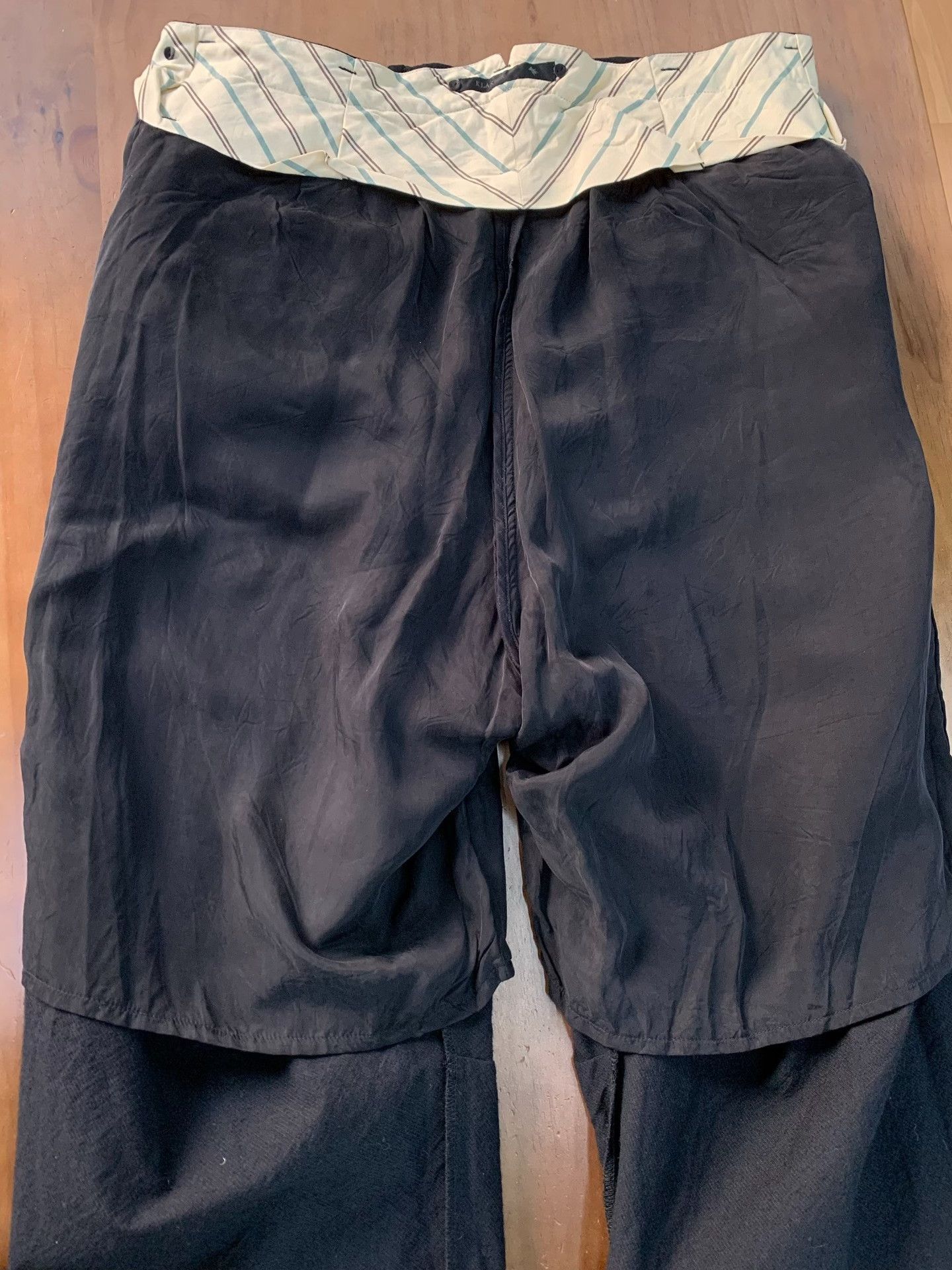 KLASICA Klasica Double-Layer Wool Pants Size 40" / US 18 - 7 Thumbnail