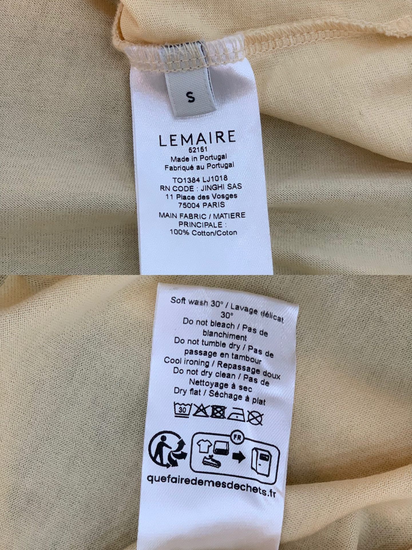 Lemaire Lemaire Tie Neck Turtleneck T-shirt Size S / US 4 / IT 40 - 7 Thumbnail
