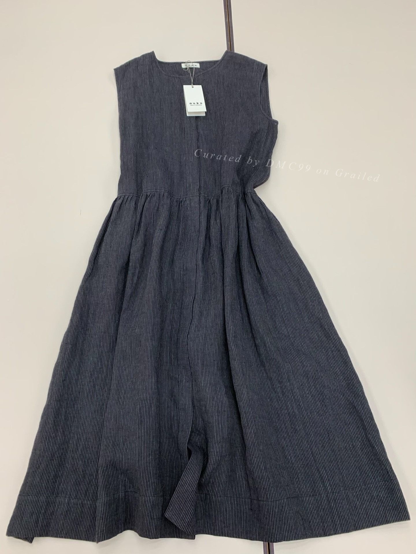 Muji New Muku Sleeveless Linen Dress Size S / US 4 / IT 40 - 3 Thumbnail