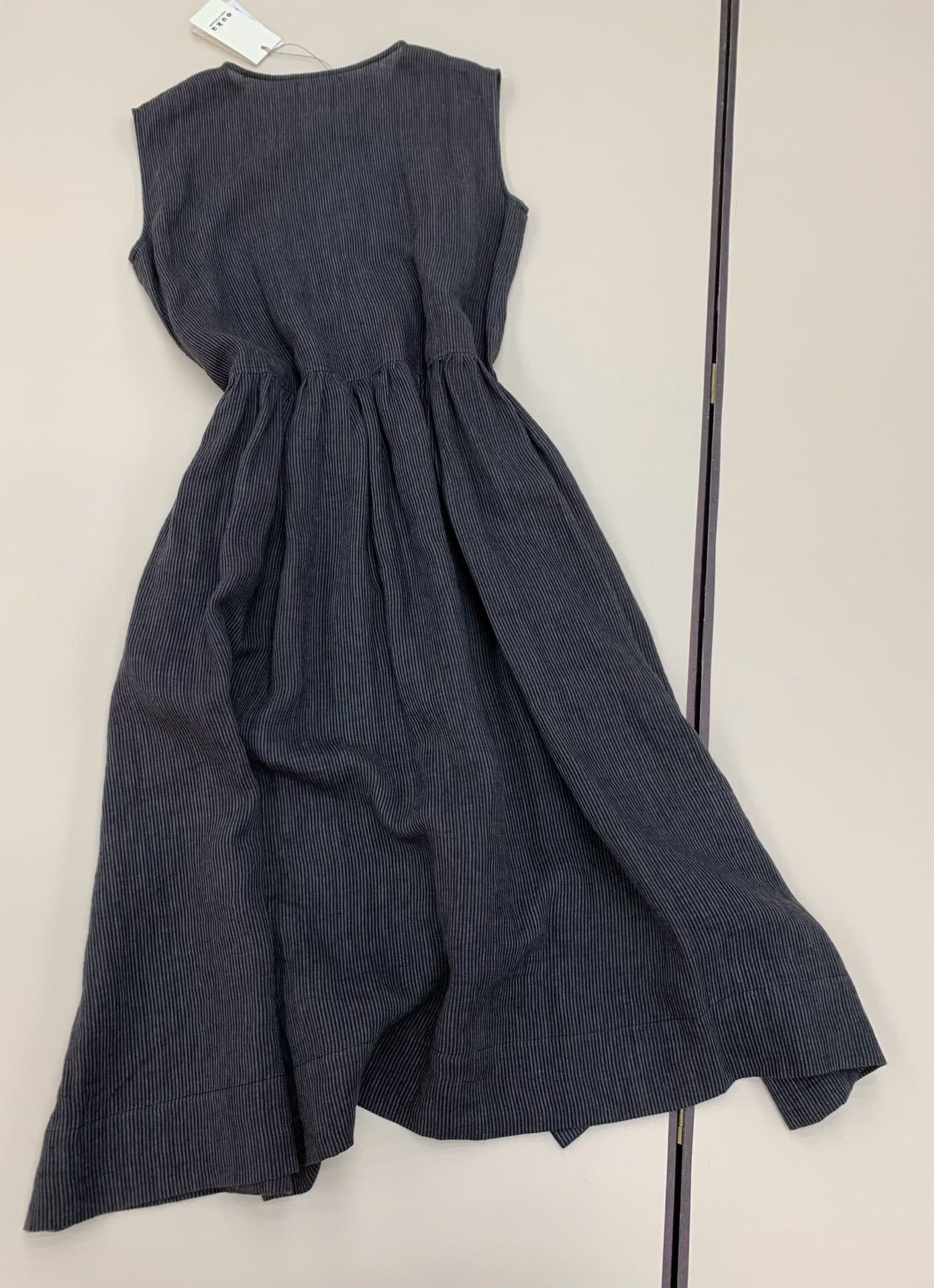 Muji New Muku Sleeveless Linen Dress Size S / US 4 / IT 40 - 4 Thumbnail