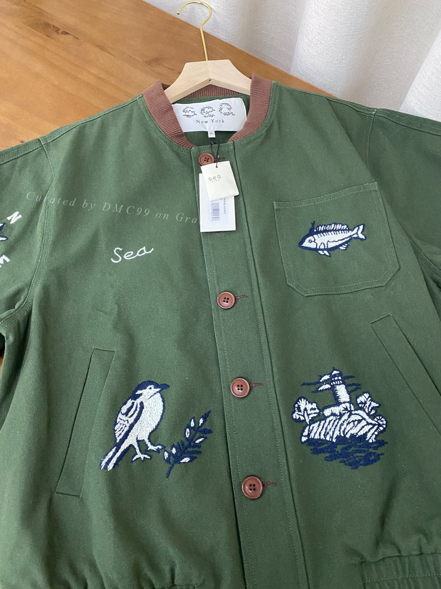 Sea New York Sea Clyde Women's Bomber Jacket Size M / US 6-8 / IT 42-44 - 7 Thumbnail