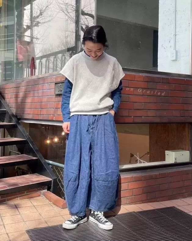 Orslow orSlow Japanese Denim Skirt Size 32" / US 10 / IT 46 - 5 Thumbnail