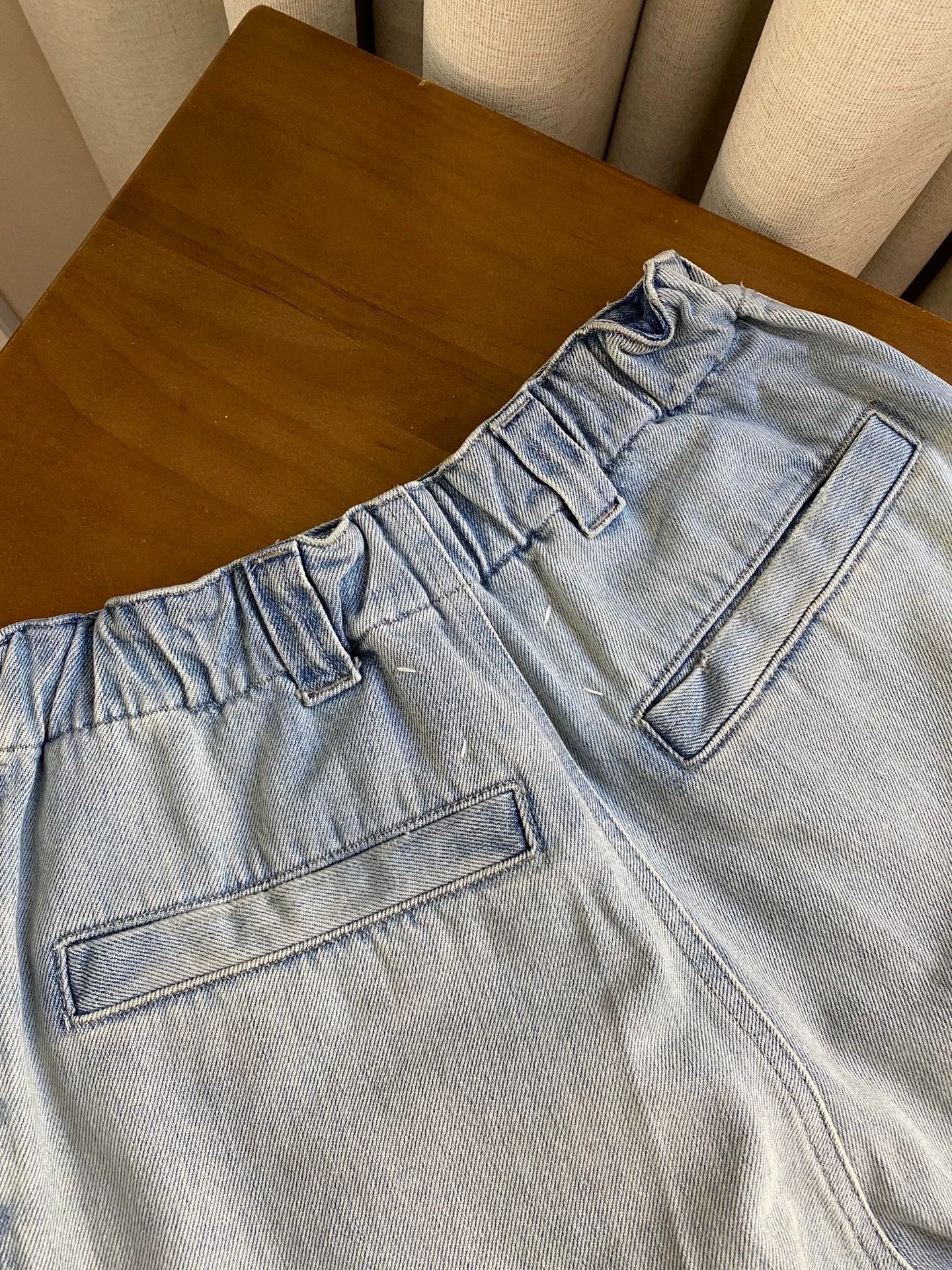 Maison Margiela Maison Margiela Blue Wide-Leg Jeans Size 38" / US 16 / IT 52 - 7 Thumbnail