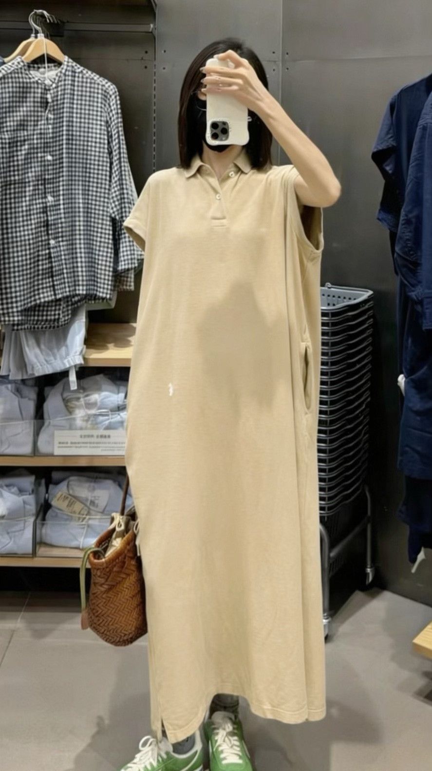 45rpm 45r Limited Piqué Cotton Polo Dress Size M / US 6-8 / IT 42-44 - 8 Thumbnail