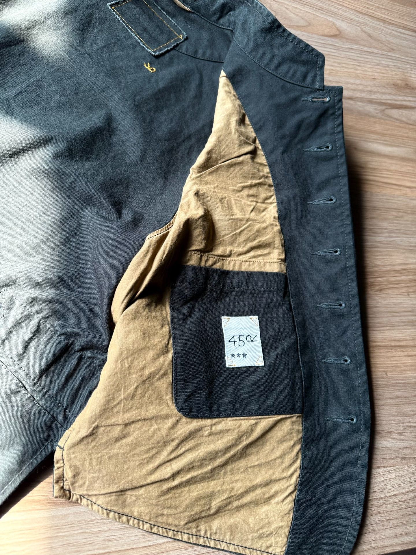 45rpm 45R 100% Cotton Vest Size US M / EU 48-50 / 2 - 8 Thumbnail