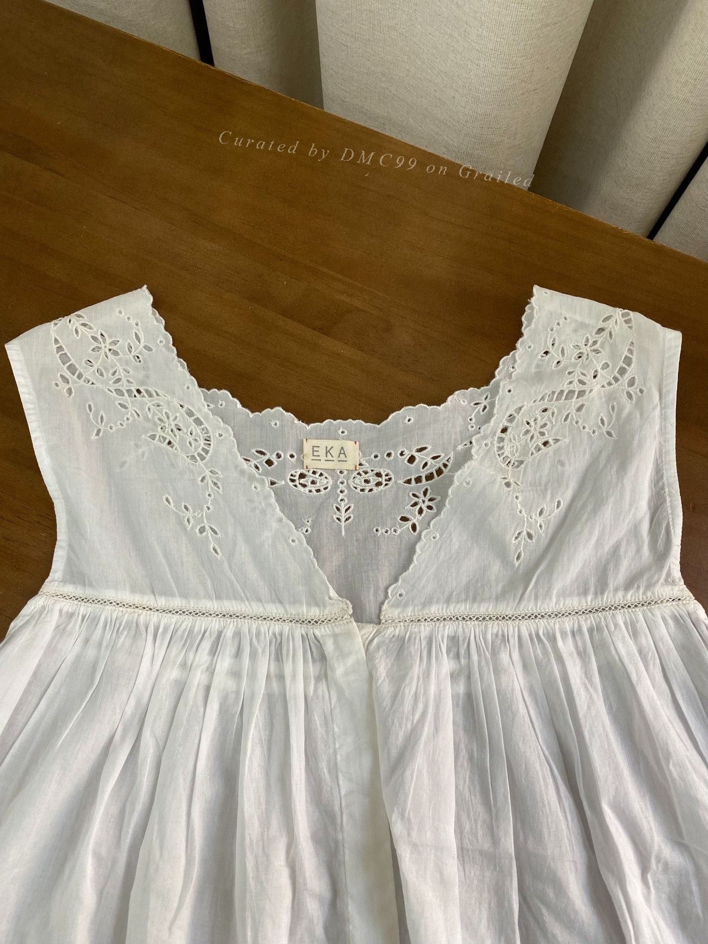 Other Indian EKA Sleeveless Cotton Top Size XL / US 12-14 / IT 48-50 - 2 Thumbnail