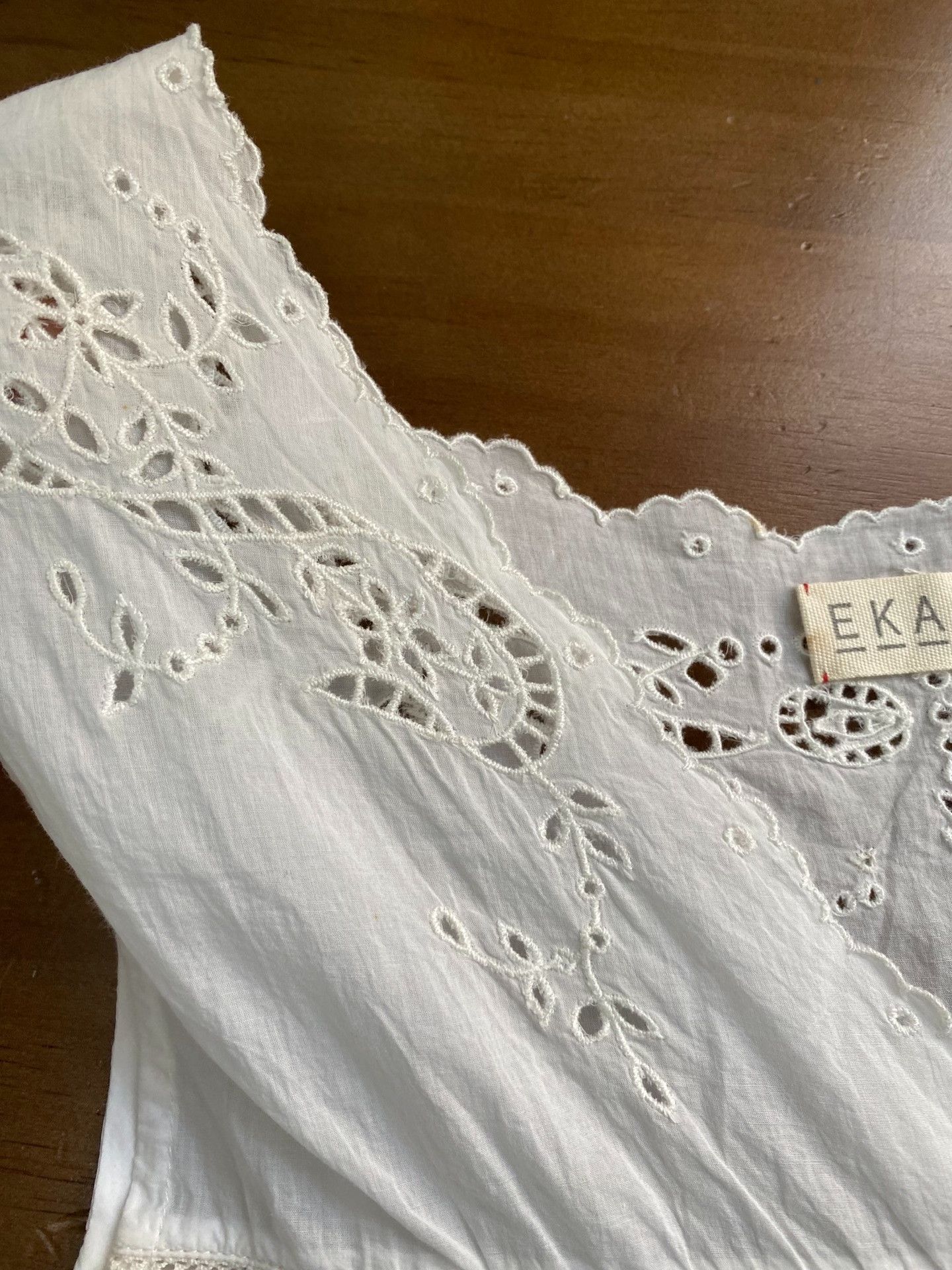Other Indian EKA Sleeveless Cotton Top Size XL / US 12-14 / IT 48-50 - 4 Thumbnail