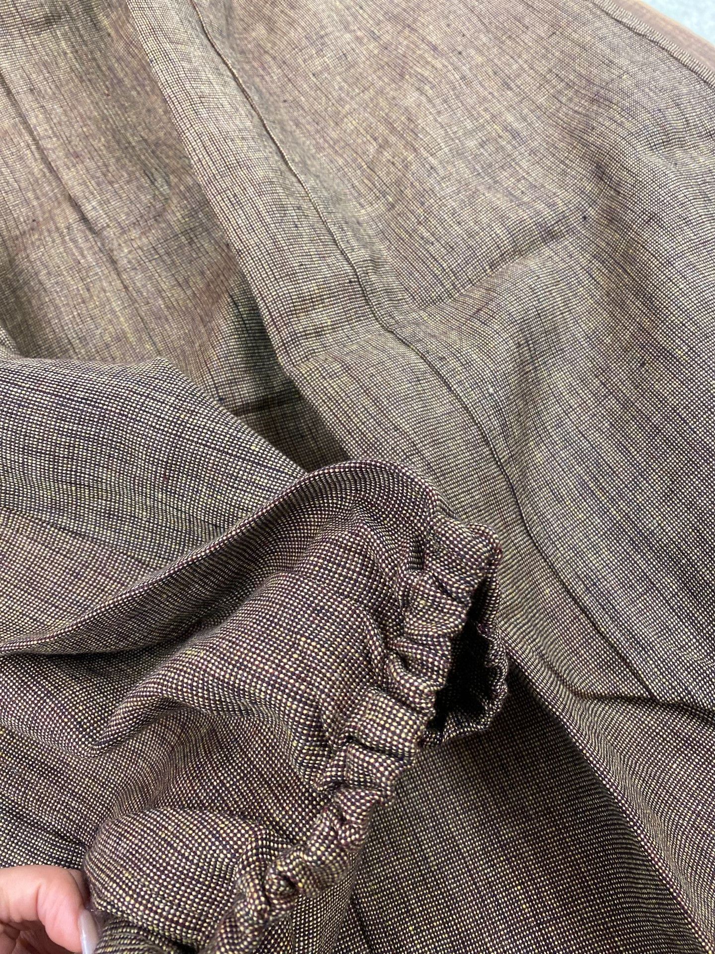 Other Handwoven Linen Balloon Midi Skirt Size 32" / US 10 / IT 46 - 5 Thumbnail