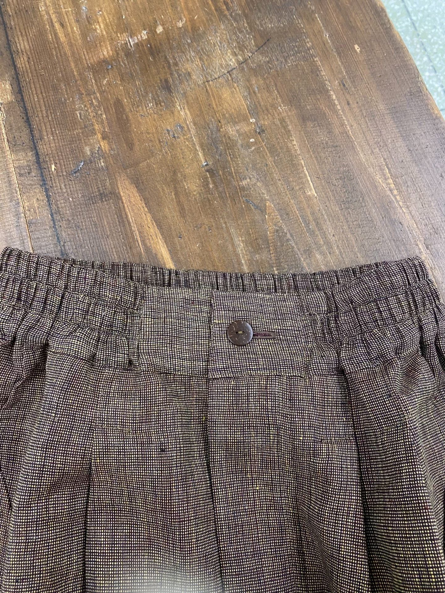 Other Handwoven Linen Balloon Midi Skirt Size 32" / US 10 / IT 46 - 3 Thumbnail