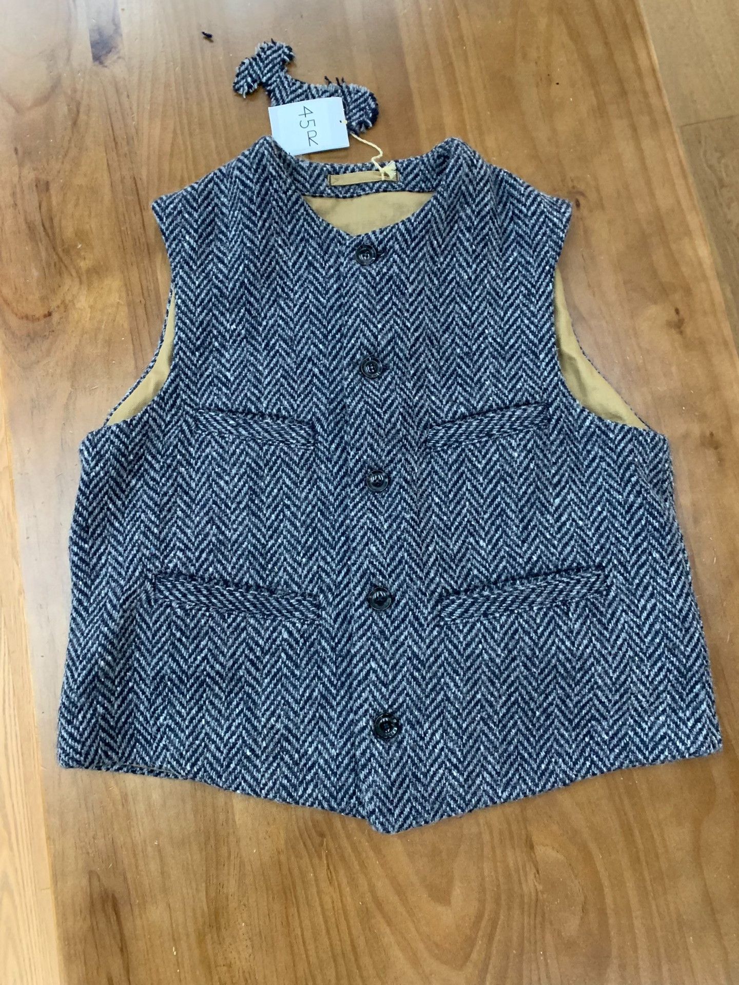 45rpm 45r Wool Vest Size US M / EU 48-50 / 2 - 2 Thumbnail