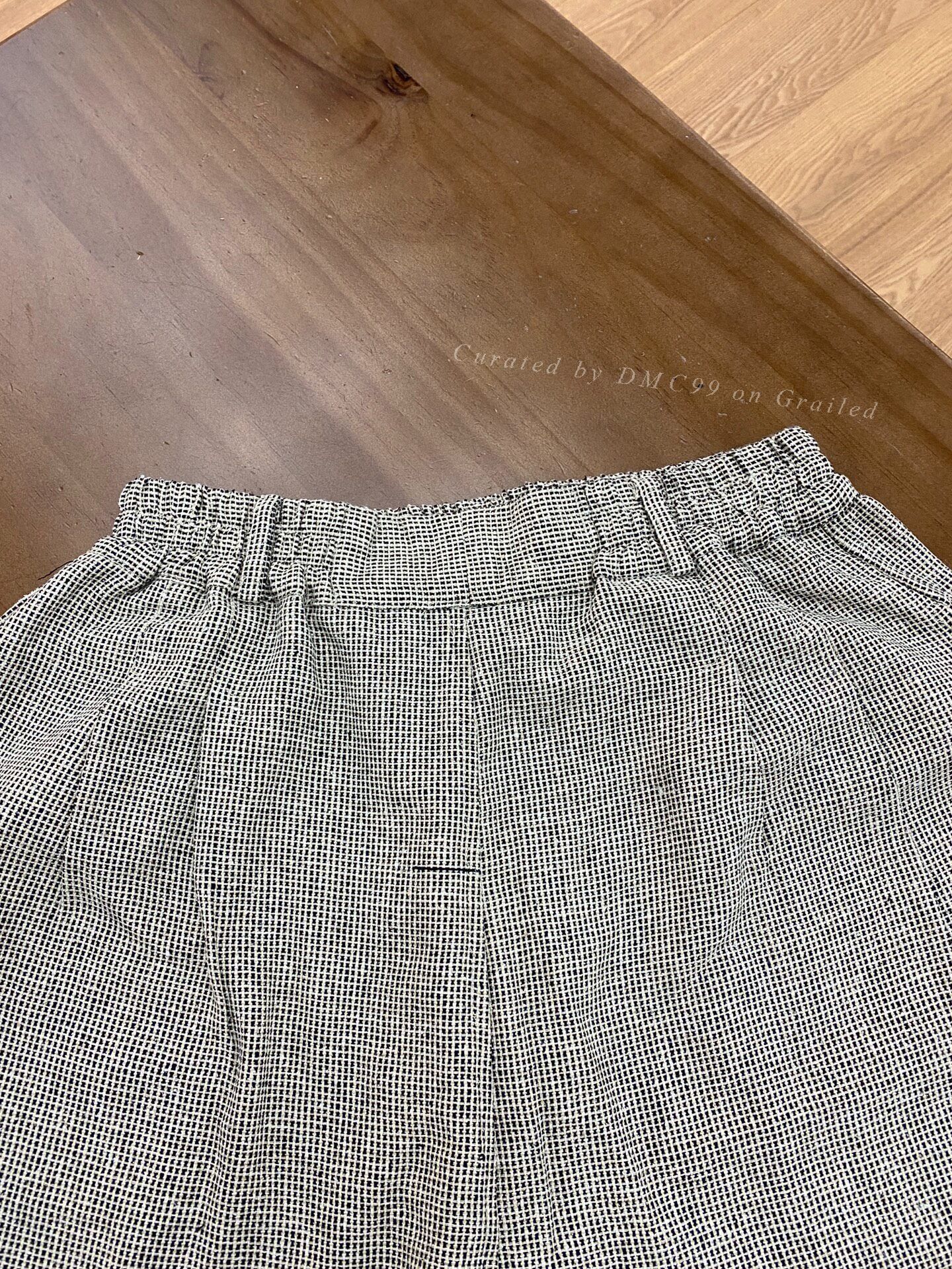 Other Tussah Silk Elastic Waist Pants Size 32" / US 10 / IT 46 - 2 Thumbnail