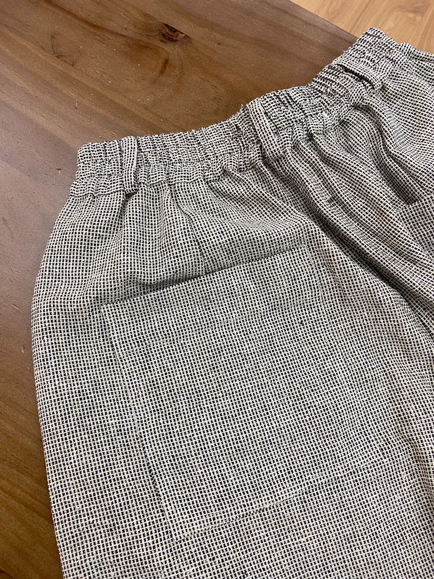 Other Tussah Silk Elastic Waist Pants Size 32" / US 10 / IT 46 - 5 Thumbnail