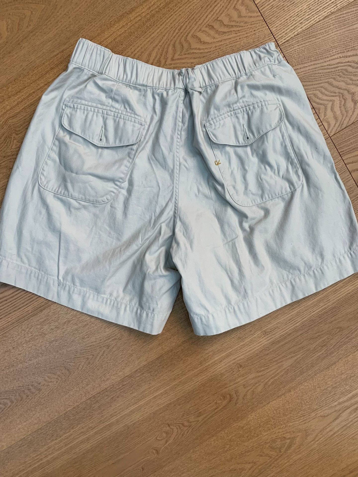 45rpm 45R White Cotton Shorts Size US 40 / EU 56 - 2 Thumbnail