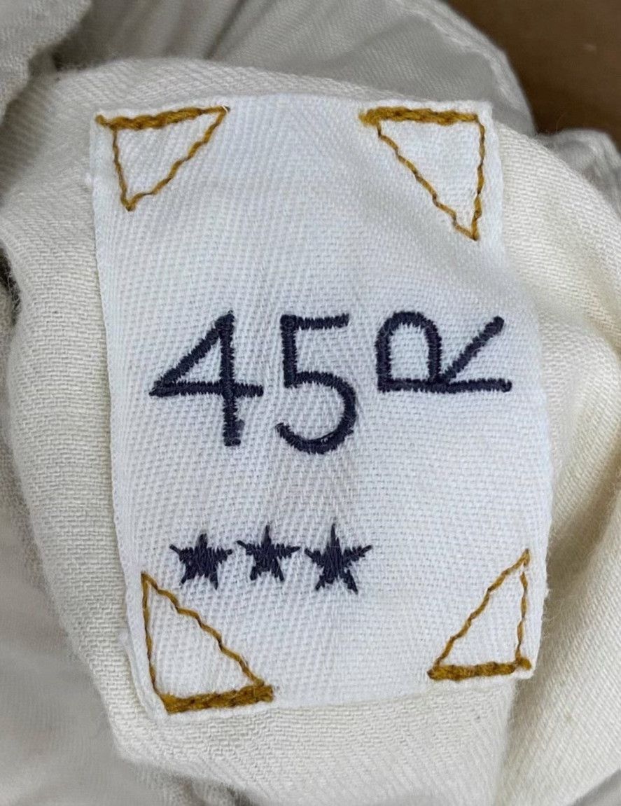 45rpm 45R White Cotton Shorts Size US 40 / EU 56 - 6 Thumbnail