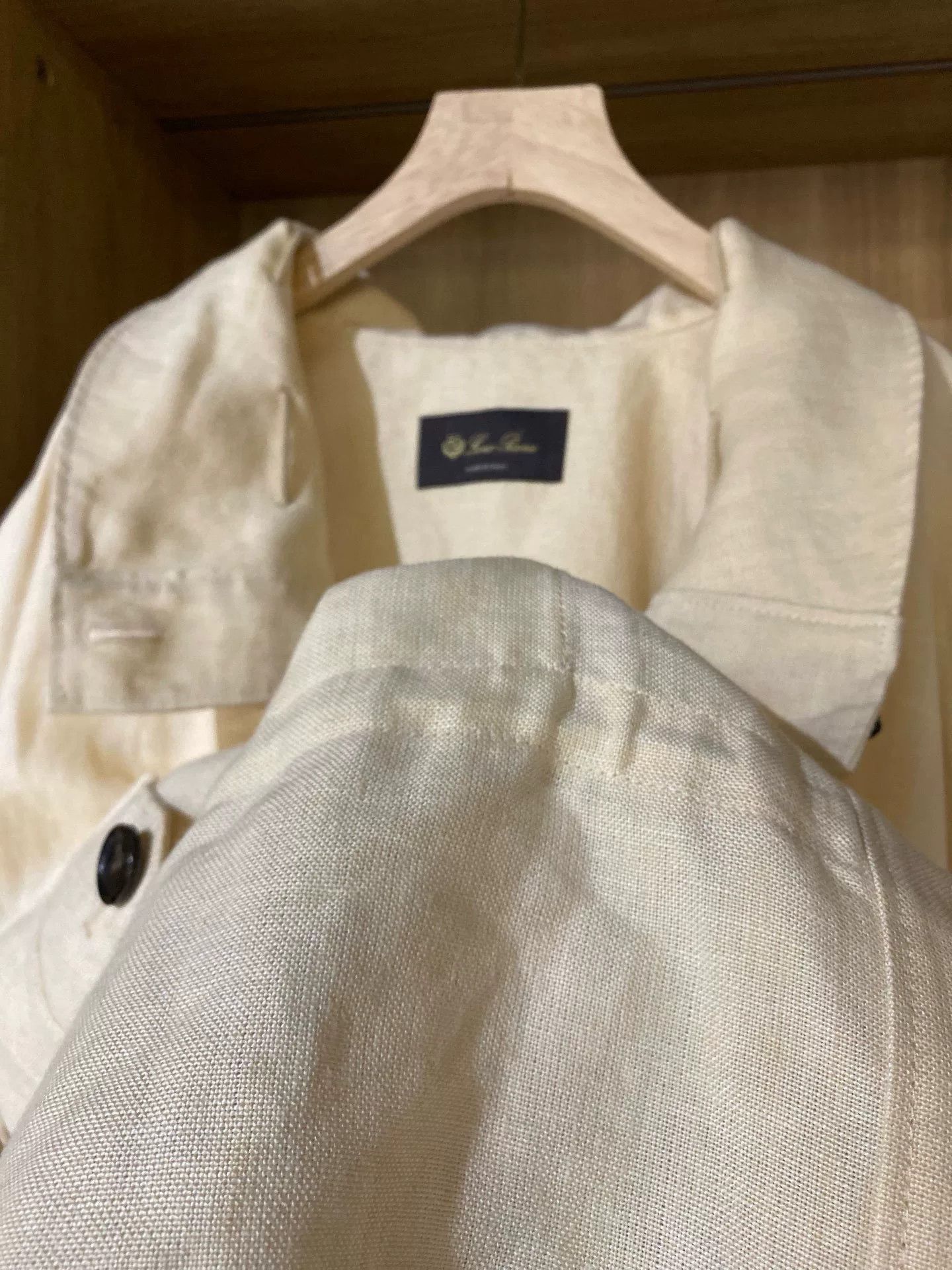 Loro Piana Loro Piana 2024 Early Autumn Linen Jacket Size S / US 4 / IT 40 - 8 Thumbnail