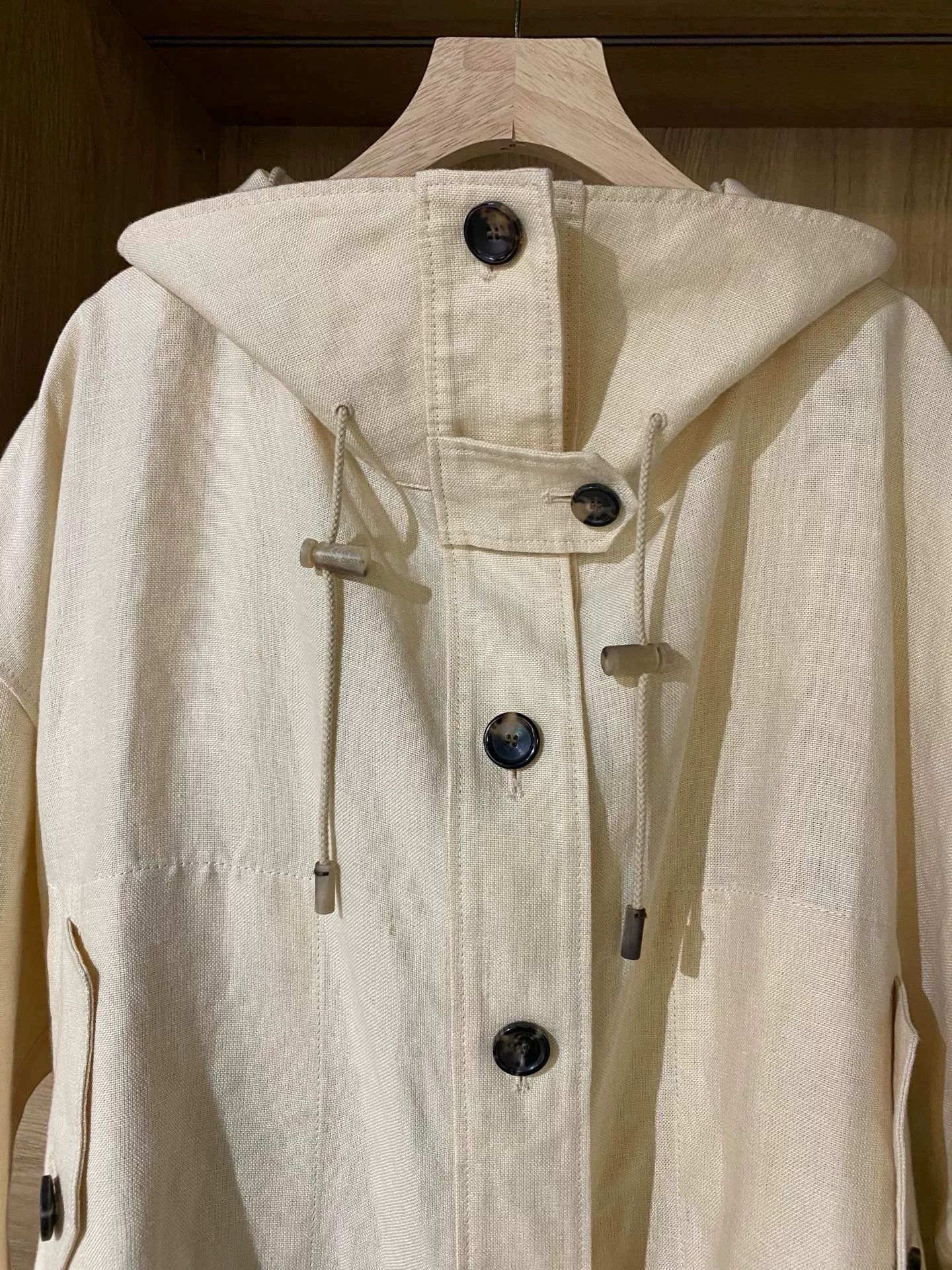 Loro Piana Loro Piana 2024 Early Autumn Linen Jacket Size S / US 4 / IT 40 - 6 Thumbnail