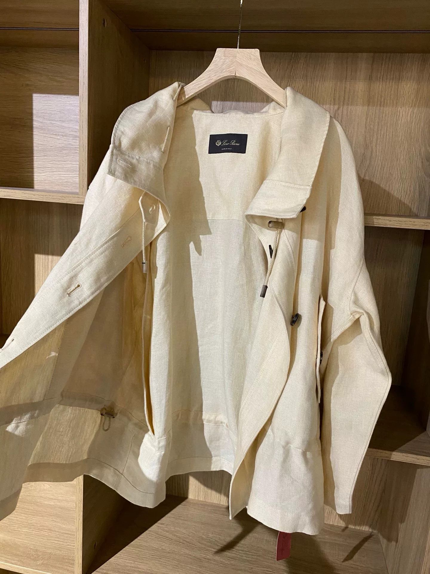 Loro Piana Loro Piana 2024 Early Autumn Linen Jacket Size S / US 4 / IT 40 - 7 Thumbnail