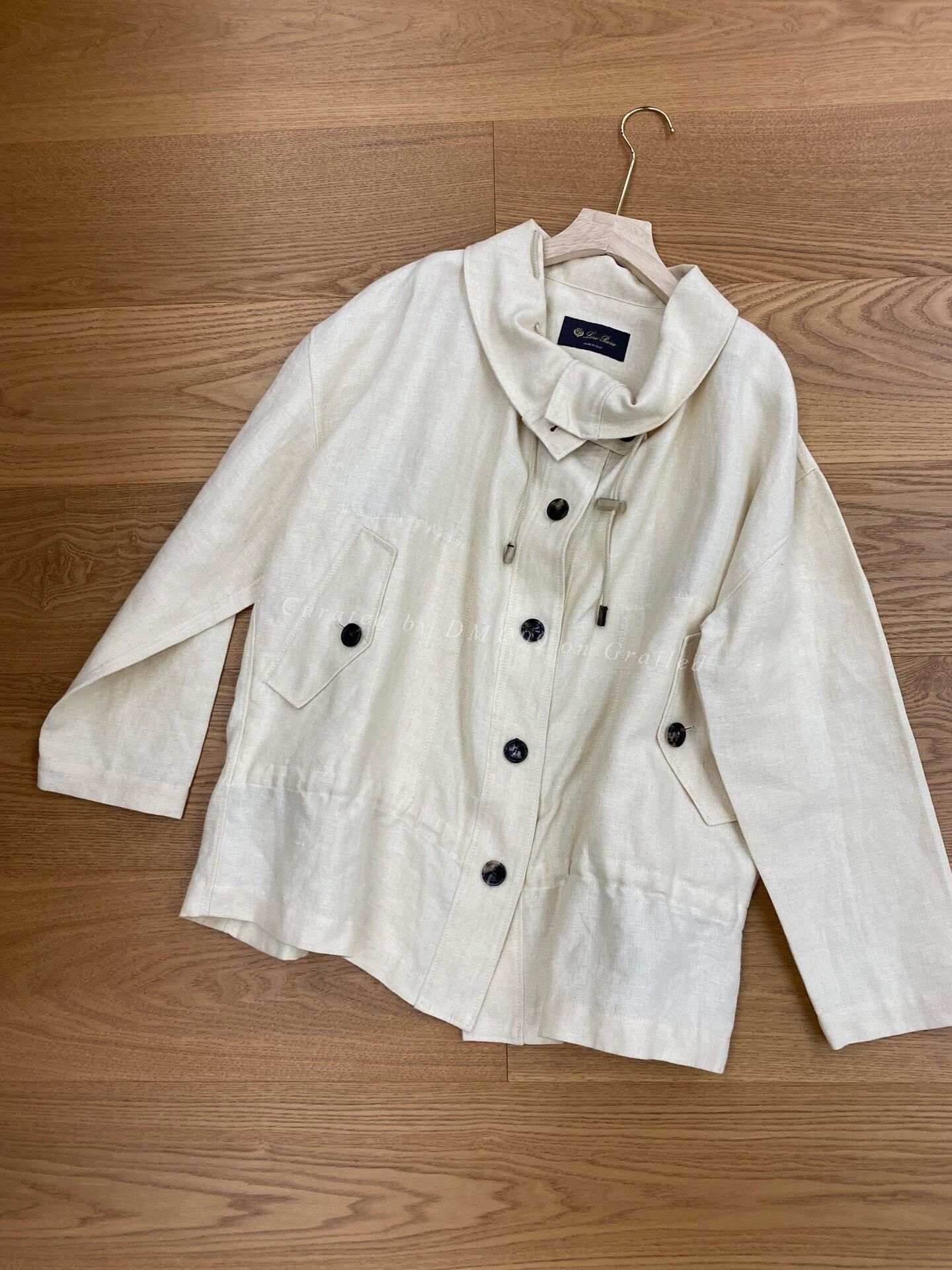 Loro Piana Loro Piana 2024 Early Autumn Linen Jacket Size S / US 4 / IT 40 - 3 Thumbnail