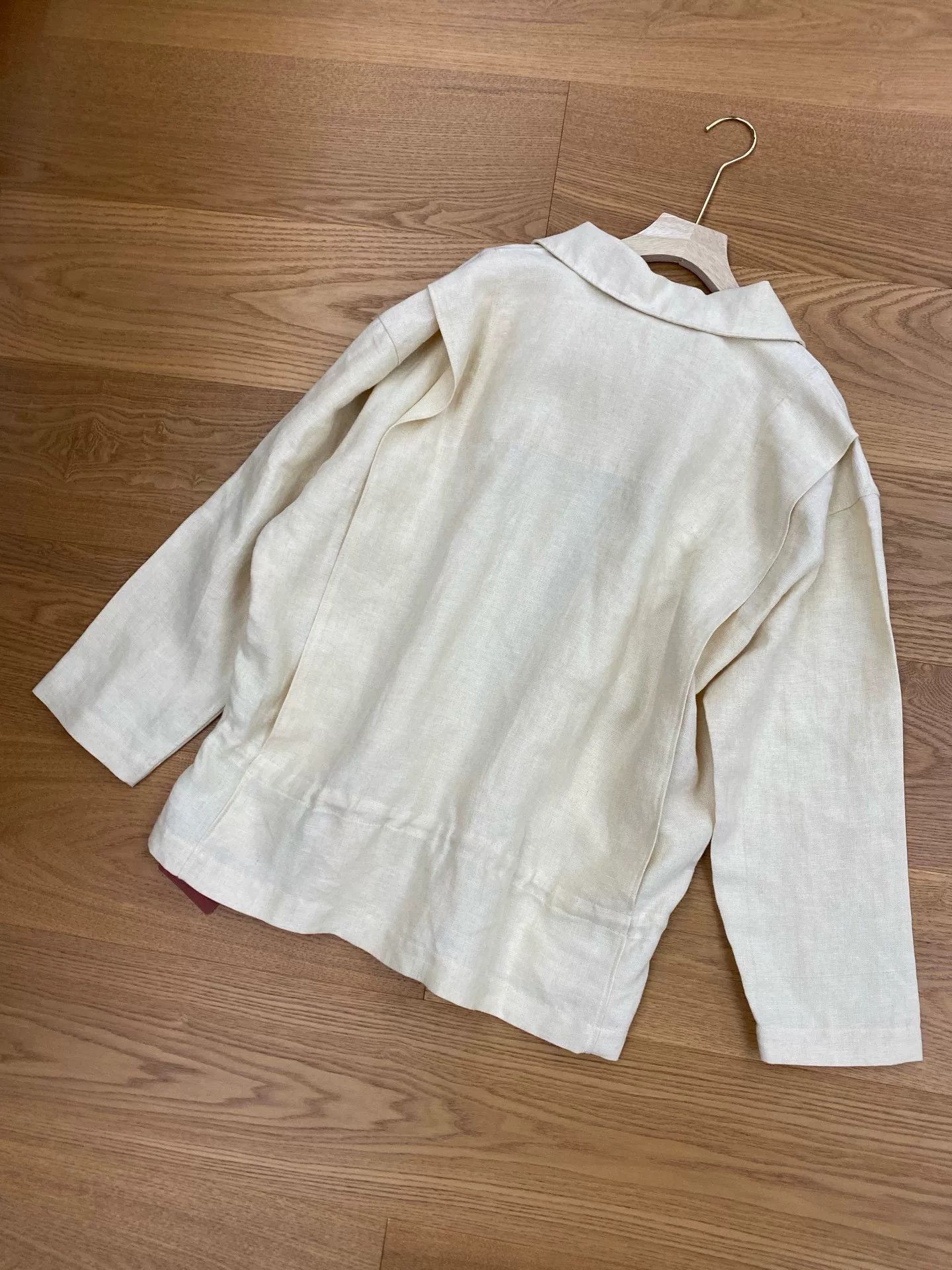 Loro Piana Loro Piana 2024 Early Autumn Linen Jacket Size S / US 4 / IT 40 - 4 Thumbnail