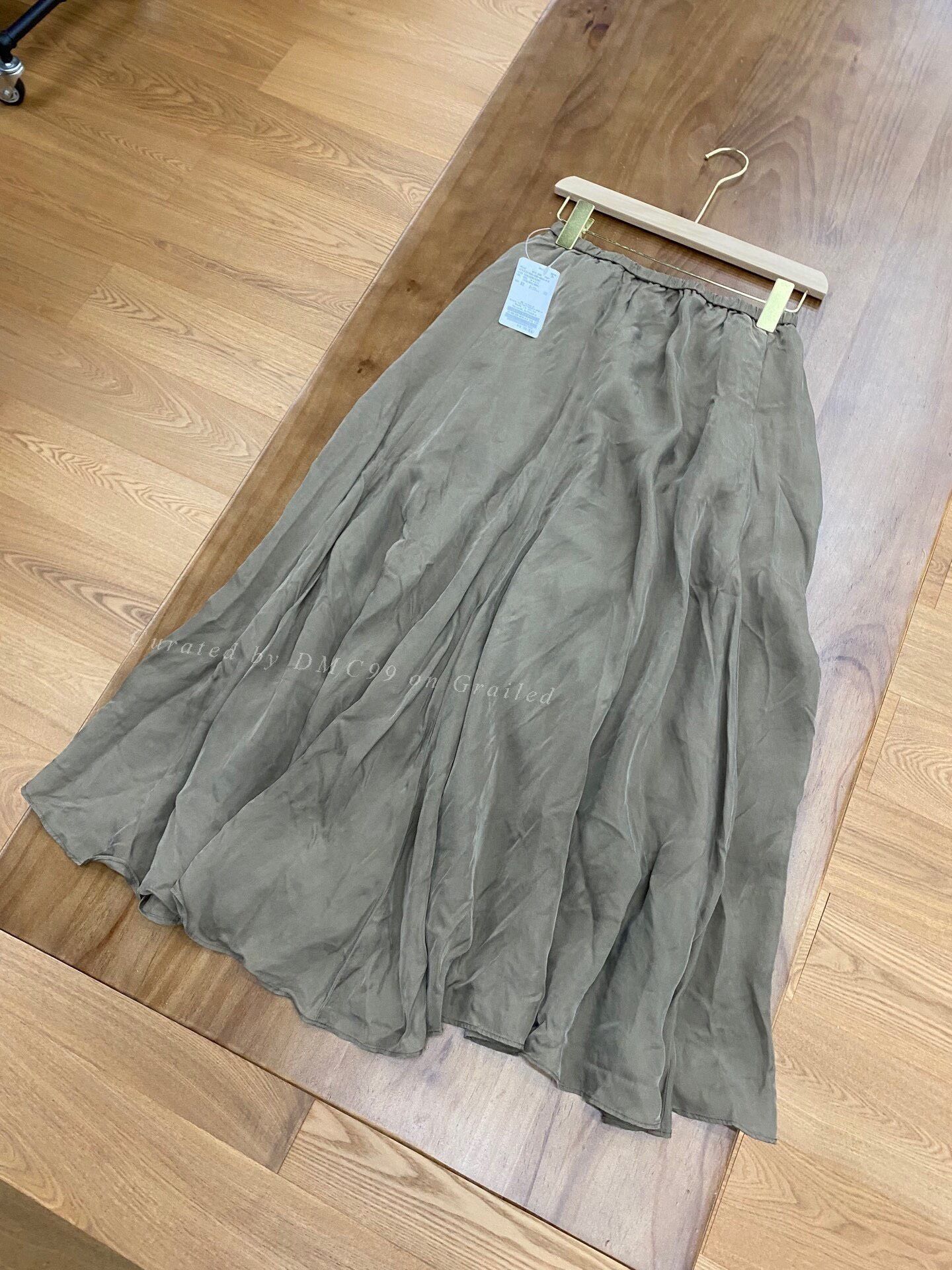 Other New Brown A-line Midi Skirt Size 38" / US 16 / IT 52 - 8 Thumbnail