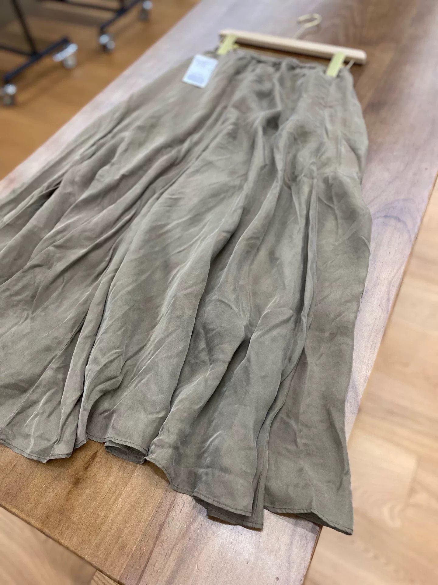 Other New Brown A-line Midi Skirt Size 38" / US 16 / IT 52 - 9 Thumbnail