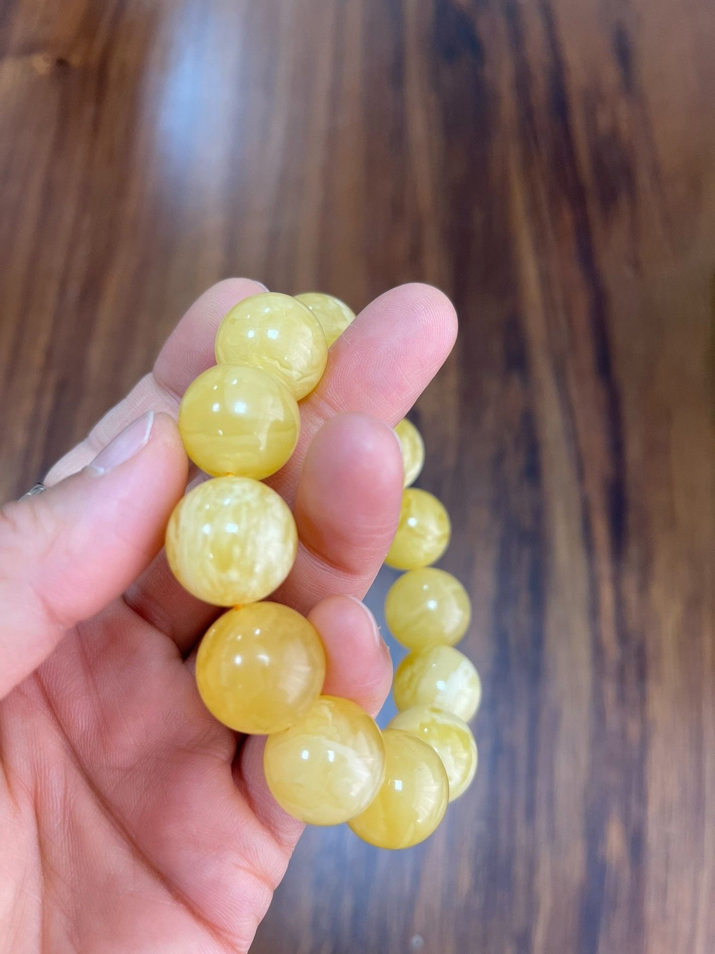Other Russian Amber Big Bead Bracelet Size ONE SIZE - 4 Thumbnail