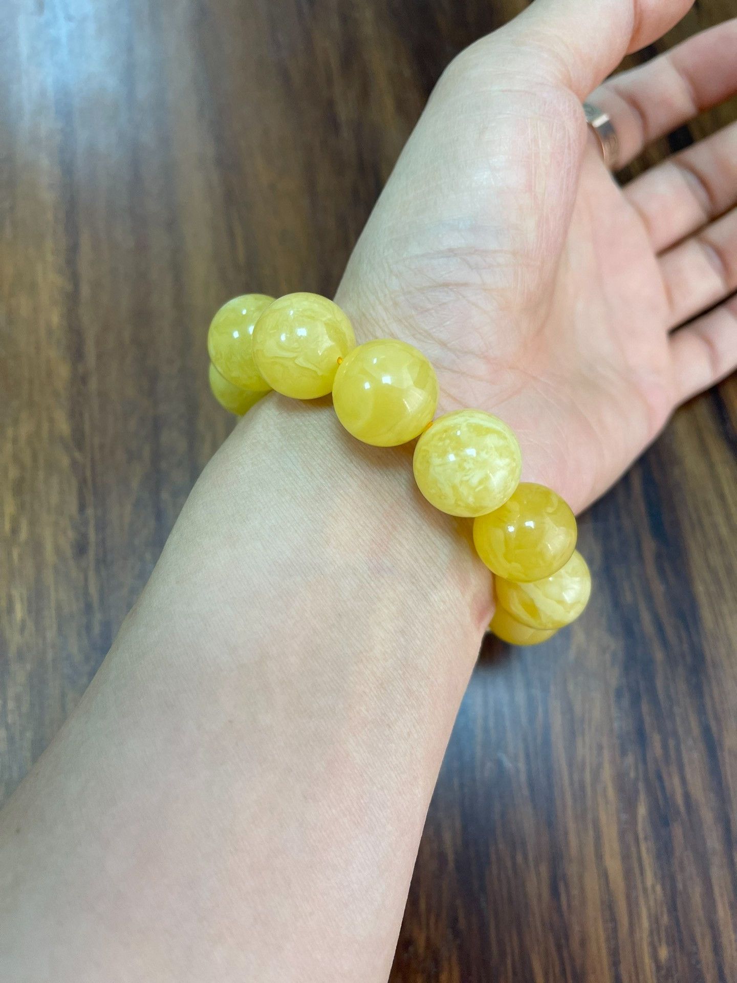 Other Russian Amber Big Bead Bracelet Size ONE SIZE - 5 Thumbnail