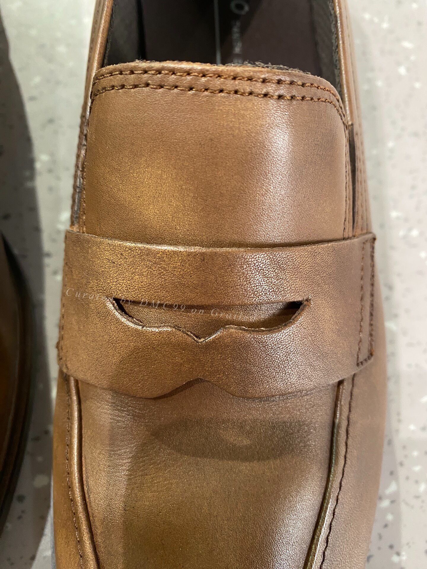 Ecco Ecco Leather Slip-On Loafers Size US 7 / EU 40 - 8 Thumbnail