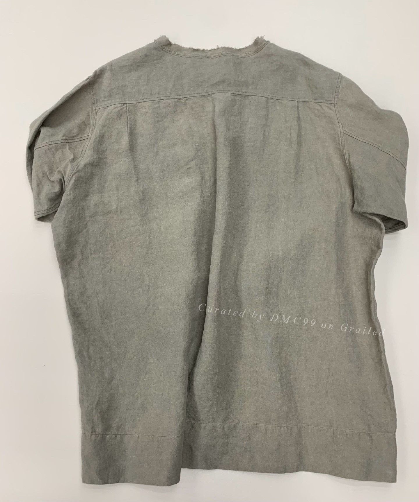 KAVU Kaval Hemp Collarless Shirt Size US M / EU 48-50 / 2 - 2 Thumbnail