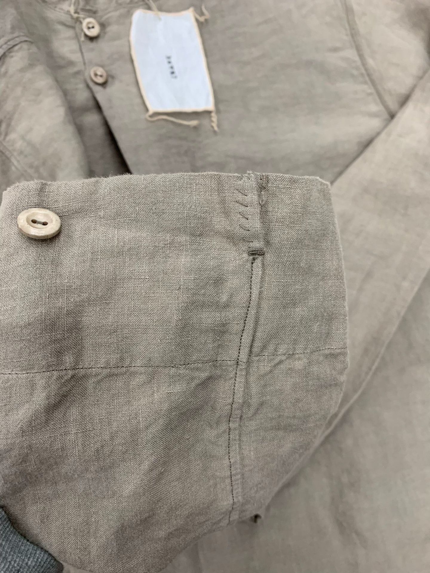 KAVU Kaval Hemp Collarless Shirt Size US M / EU 48-50 / 2 - 6 Thumbnail