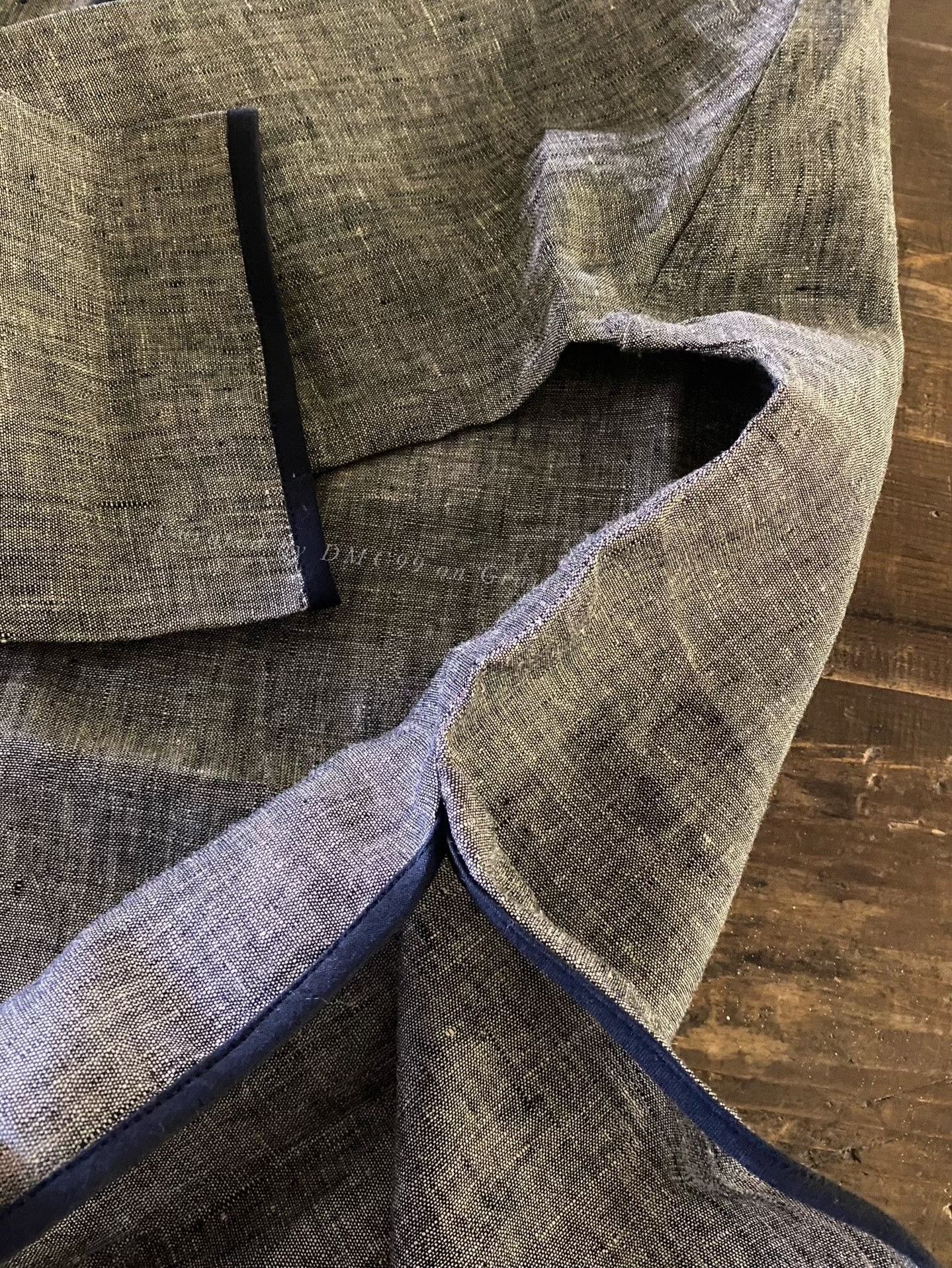 Other Natural Handwoven Linen Chinese Coat Size M / US 6-8 / IT 42-44 - 4 Thumbnail