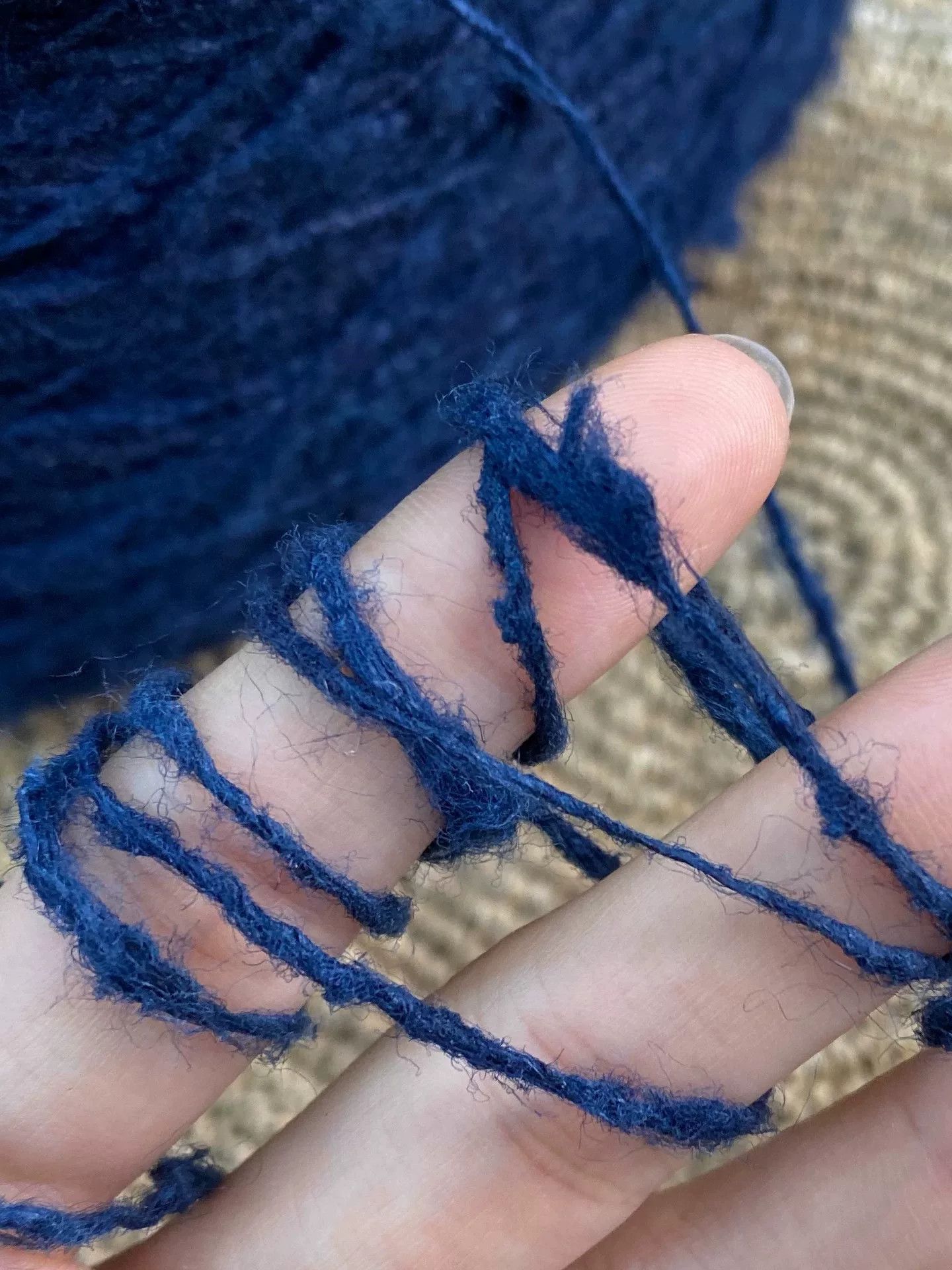 Other New Handmade Dark Blue Tussah Silk Cardigan Size M / US 6-8 / IT 42-44 - 6 Thumbnail