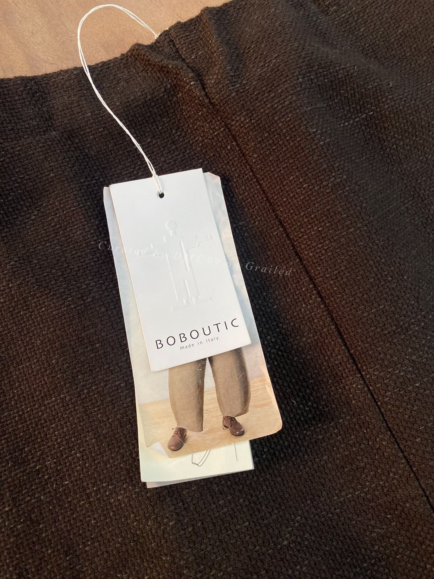 Boutique Moschino Boboutic Cotton Linen Balloon Pants Size 34" / US 12 / IT 48 - 5 Thumbnail
