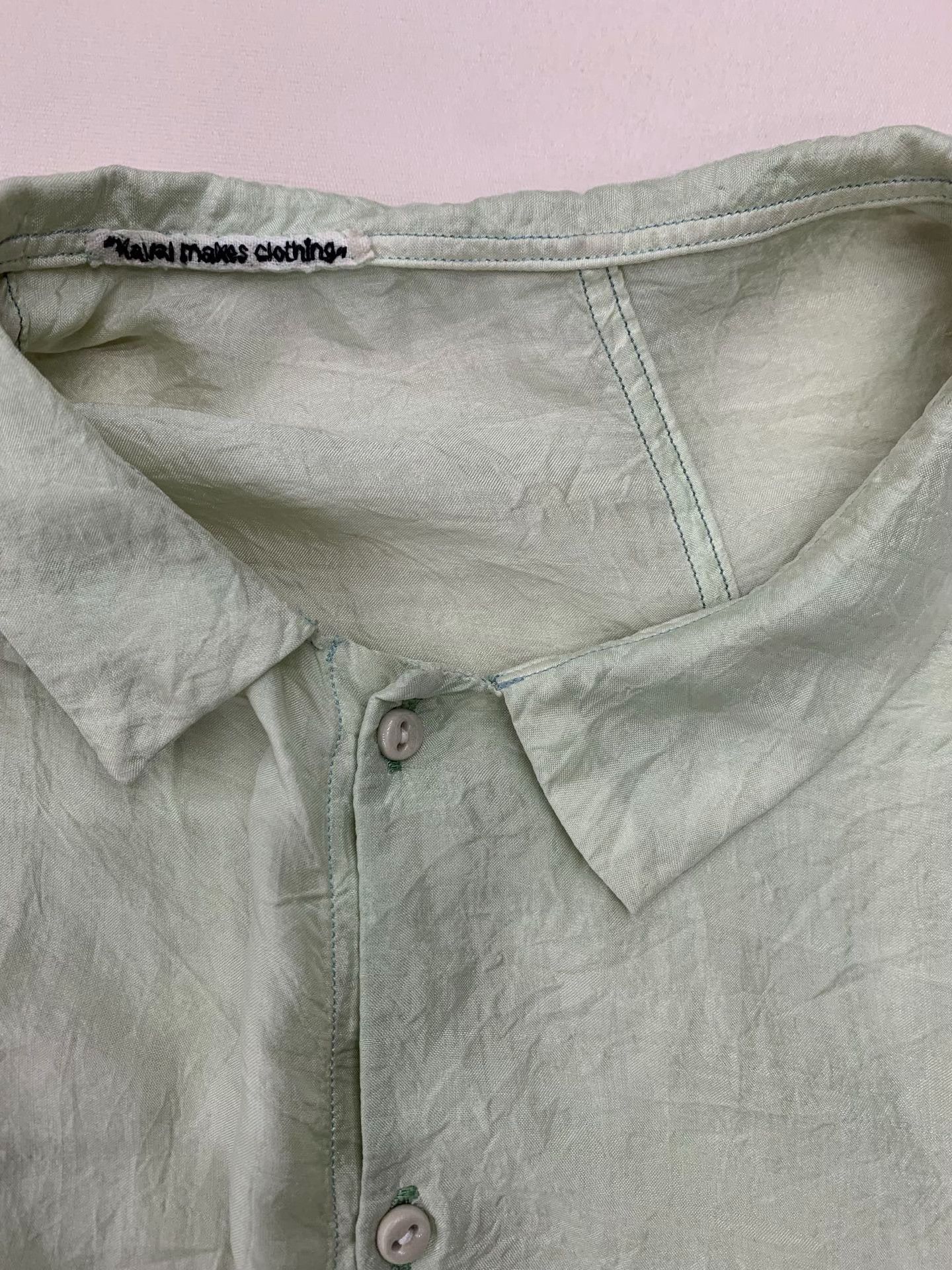 KAVU New Kaval Silk Shirt Size S / US 4 / IT 40 - 3 Thumbnail