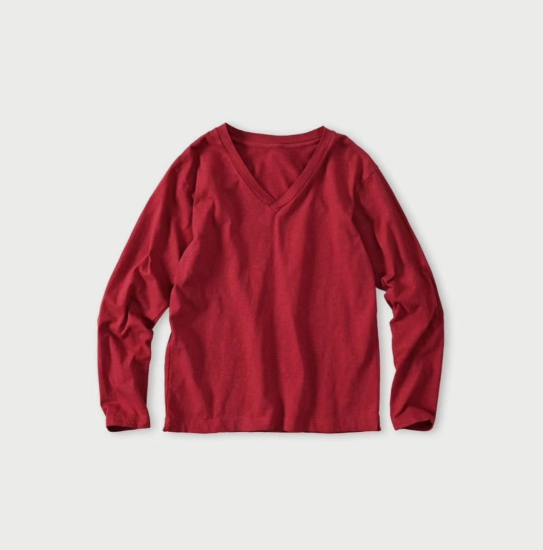 45rpm 45r Red Long-Sleeve Top Size US L / EU 52-54 / 3 - 6 Thumbnail