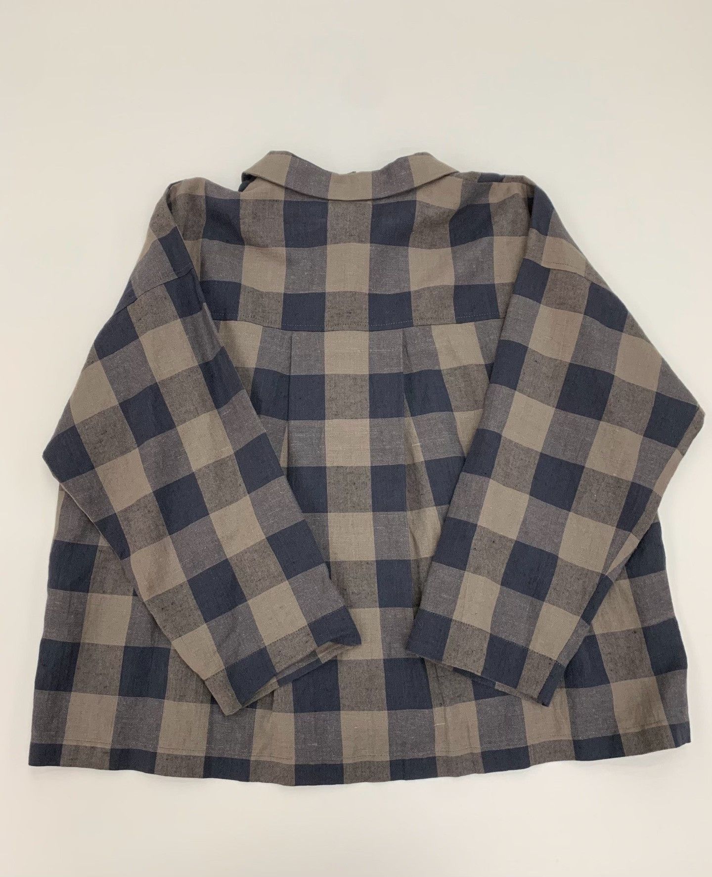Muji New Muku Plaid Shirt Size M / US 6-8 / IT 42-44 - 2 Thumbnail