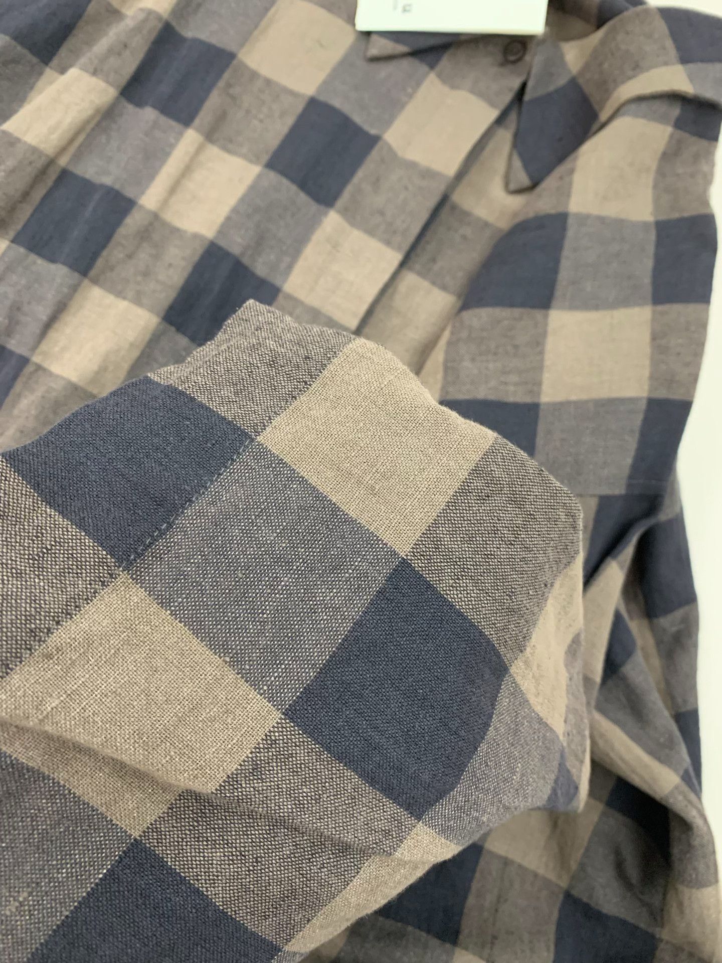 Muji New Muku Plaid Shirt Size M / US 6-8 / IT 42-44 - 5 Thumbnail