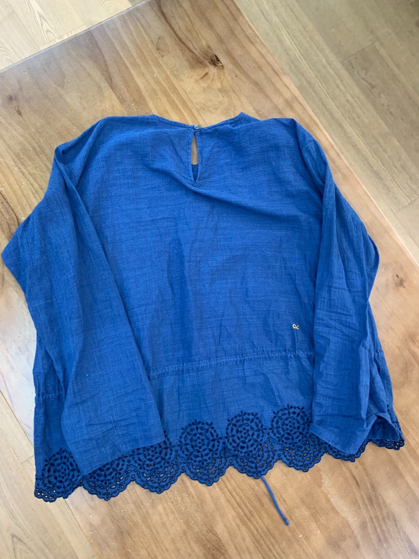 45rpm 45R Indigo Embroidered Shirt Size US M / EU 48-50 / 2 - 4 Thumbnail
