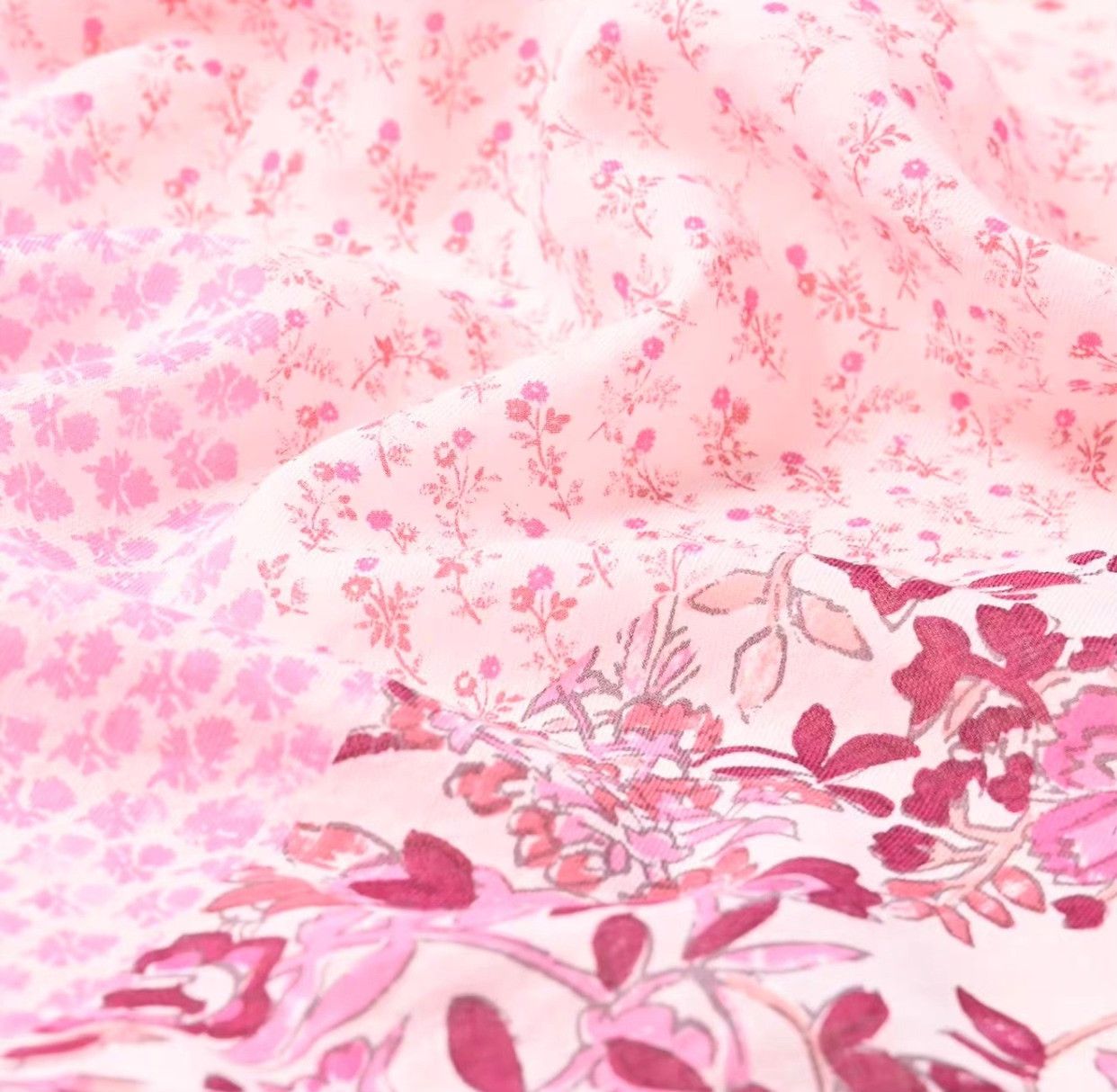 45rpm 45R Sakura Pink Square Scarf Size ONE SIZE - 7 Thumbnail