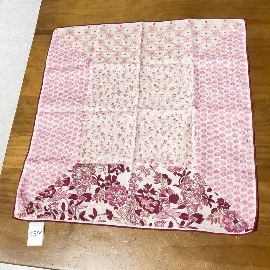 45rpm 45R Sakura Pink Square Scarf Size ONE SIZE - 8 Thumbnail