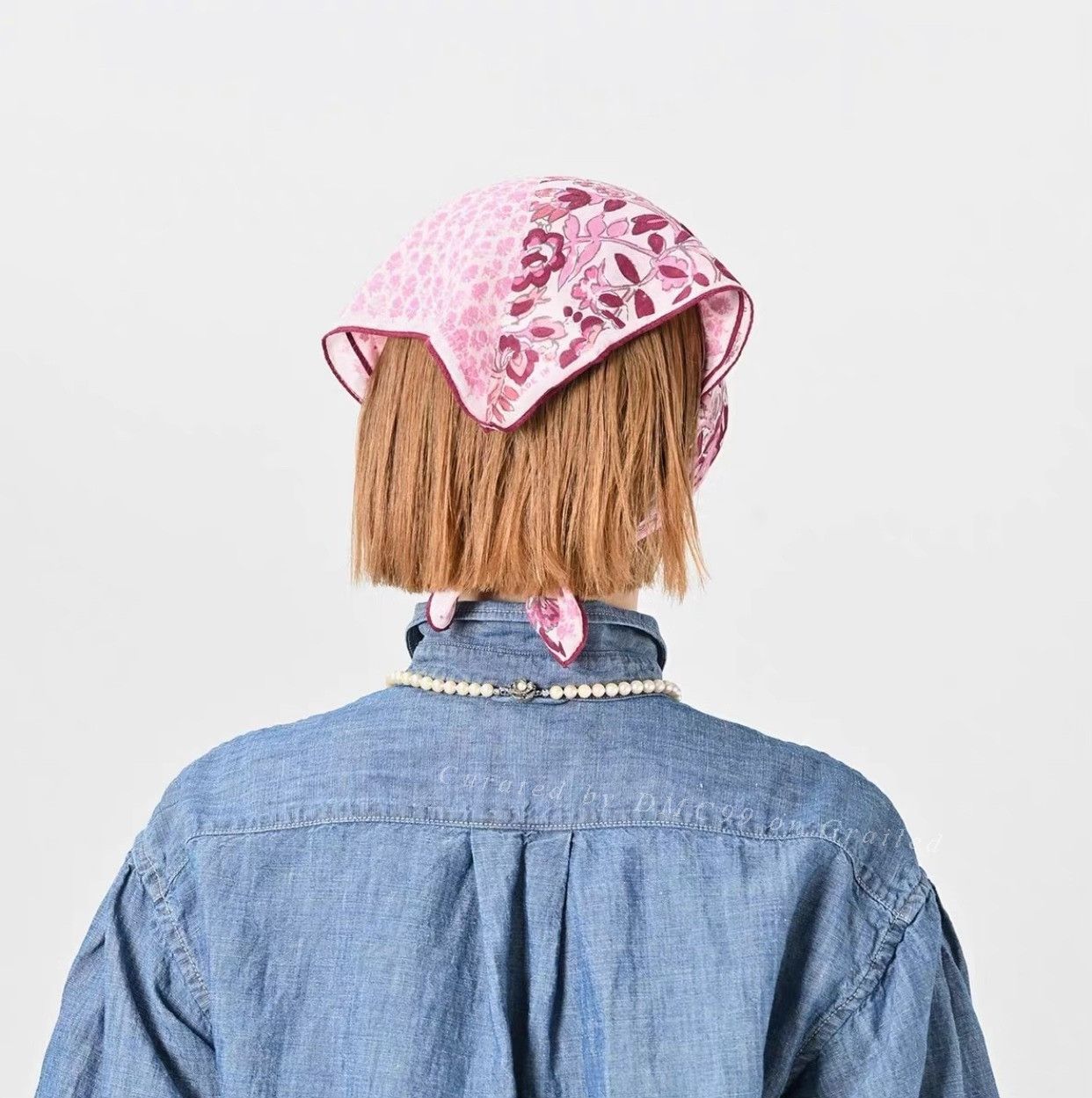 45rpm 45R Sakura Pink Square Scarf Size ONE SIZE - 2 Thumbnail