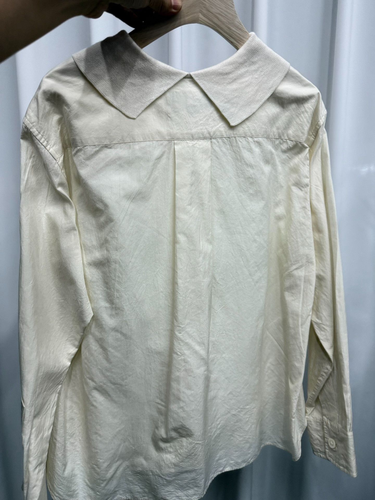 MHI MHL Doll Collar Casual Shirt Size M / US 6-8 / IT 42-44 - 2 Thumbnail