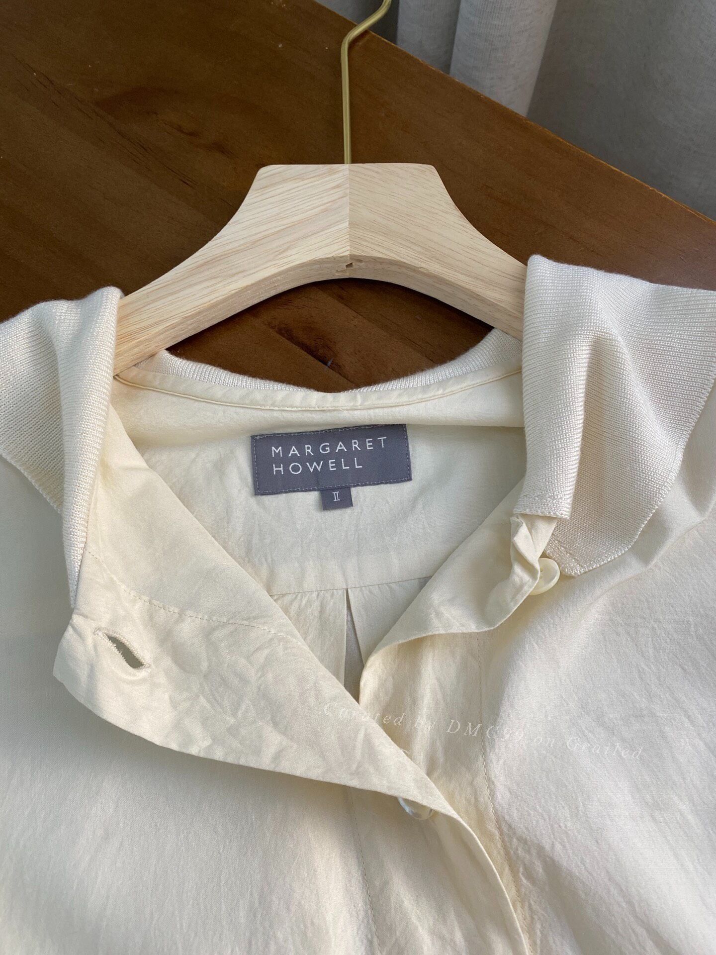 MHI MHL Doll Collar Casual Shirt Size M / US 6-8 / IT 42-44 - 5 Thumbnail