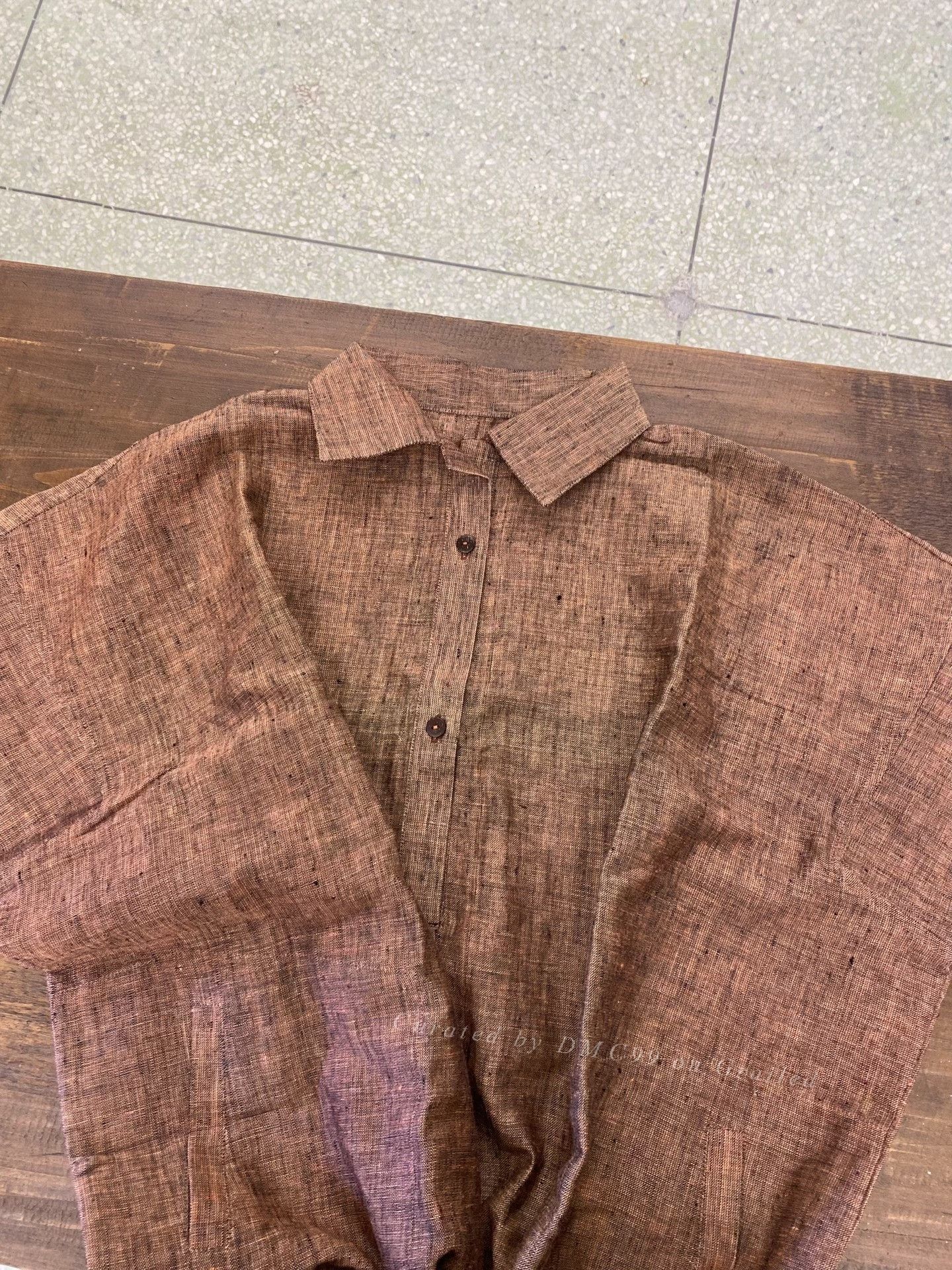 Other Hand-Woven Linen Long Dress Size M / US 6-8 / IT 42-44 - 3 Thumbnail