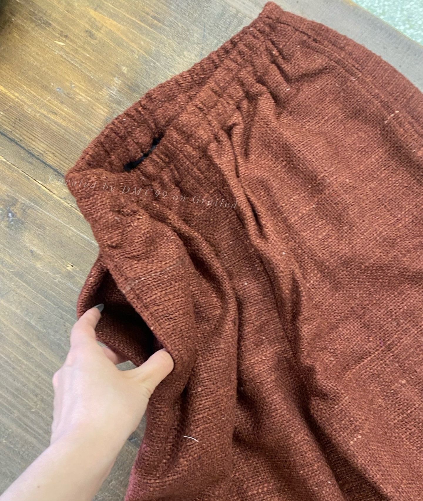 Other Handmade Tussah Silk Pants Size 30" / US 8 / IT 44 - 5 Thumbnail