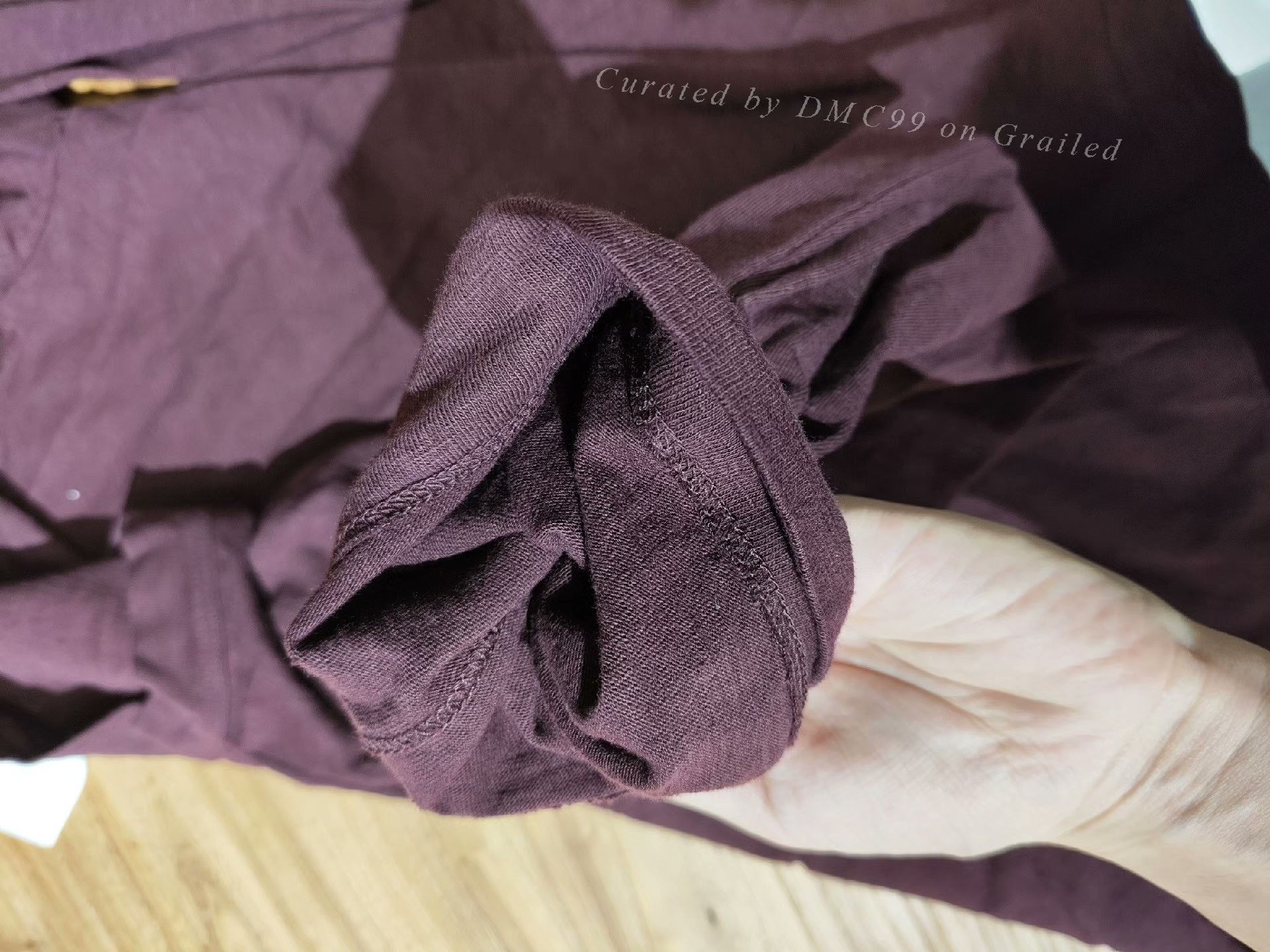 45rpm 45R Purple Women's New Base Layer Size L / US 10 / IT 46 - 3 Thumbnail