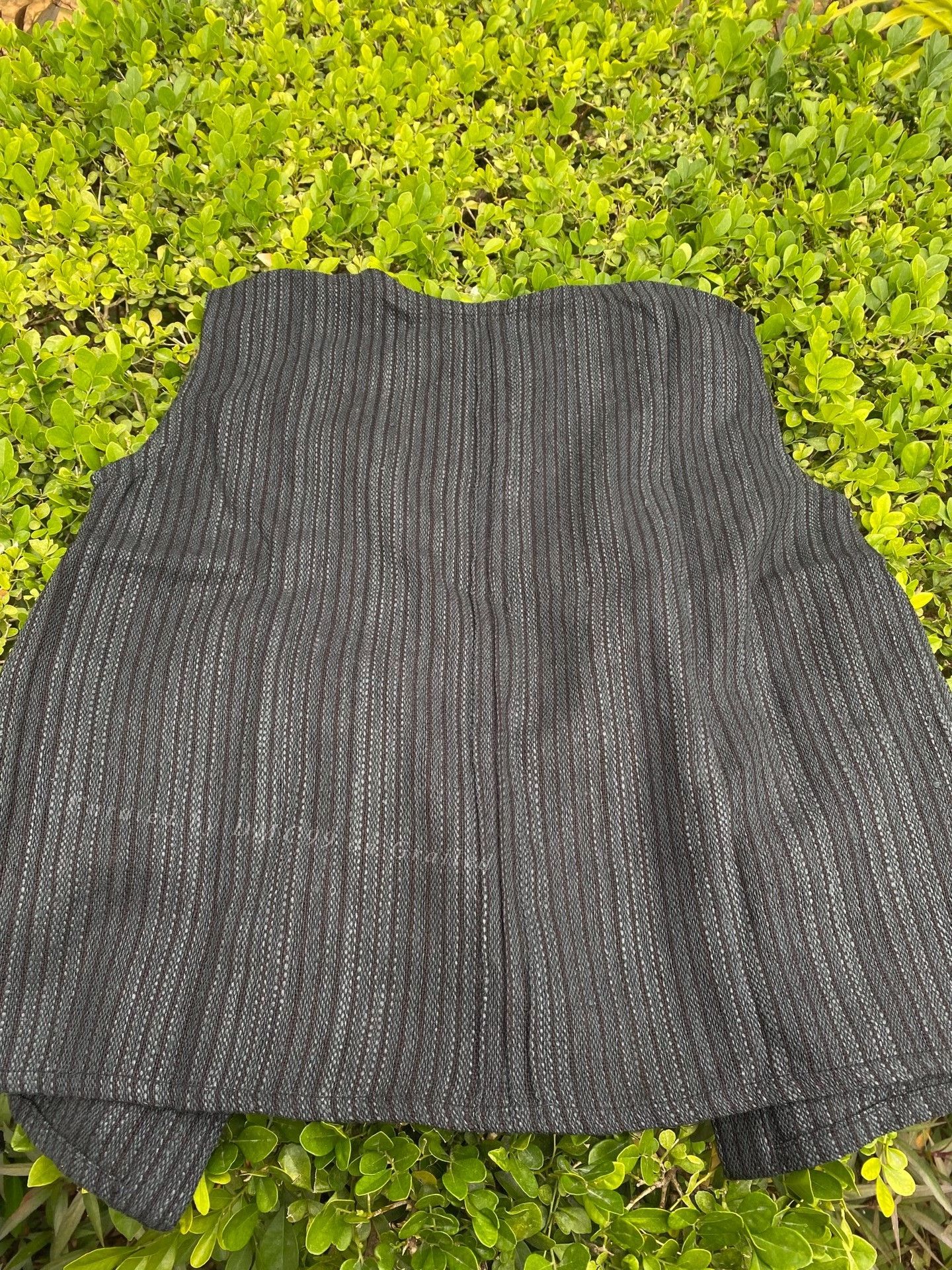 Other Handmade Striped Tussah Silk Vest Size M / US 6-8 / IT 42-44 - 4 Thumbnail