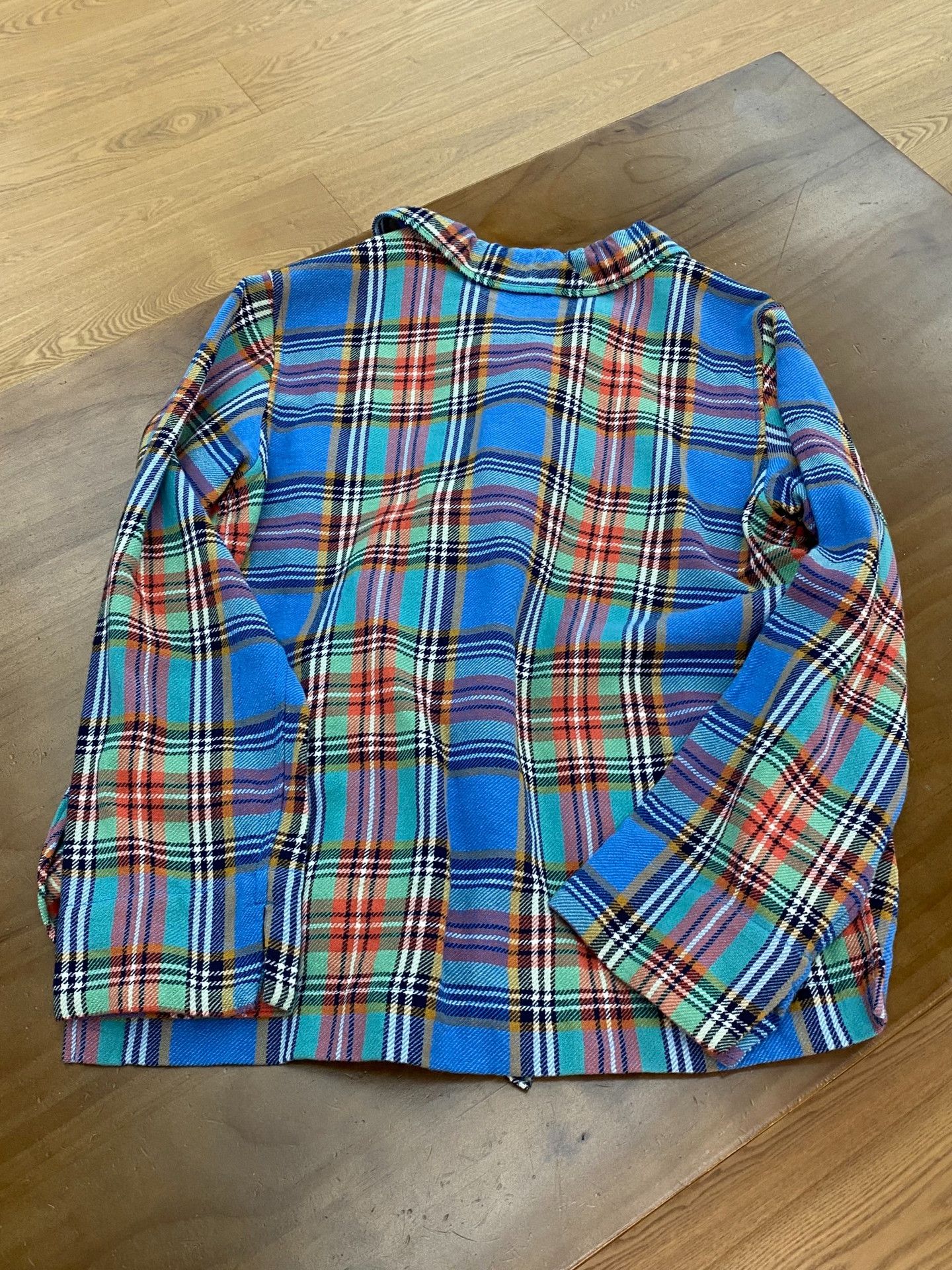 45rpm 45R New Flannel Check Shirt Size US M / EU 48-50 / 2 - 5 Thumbnail
