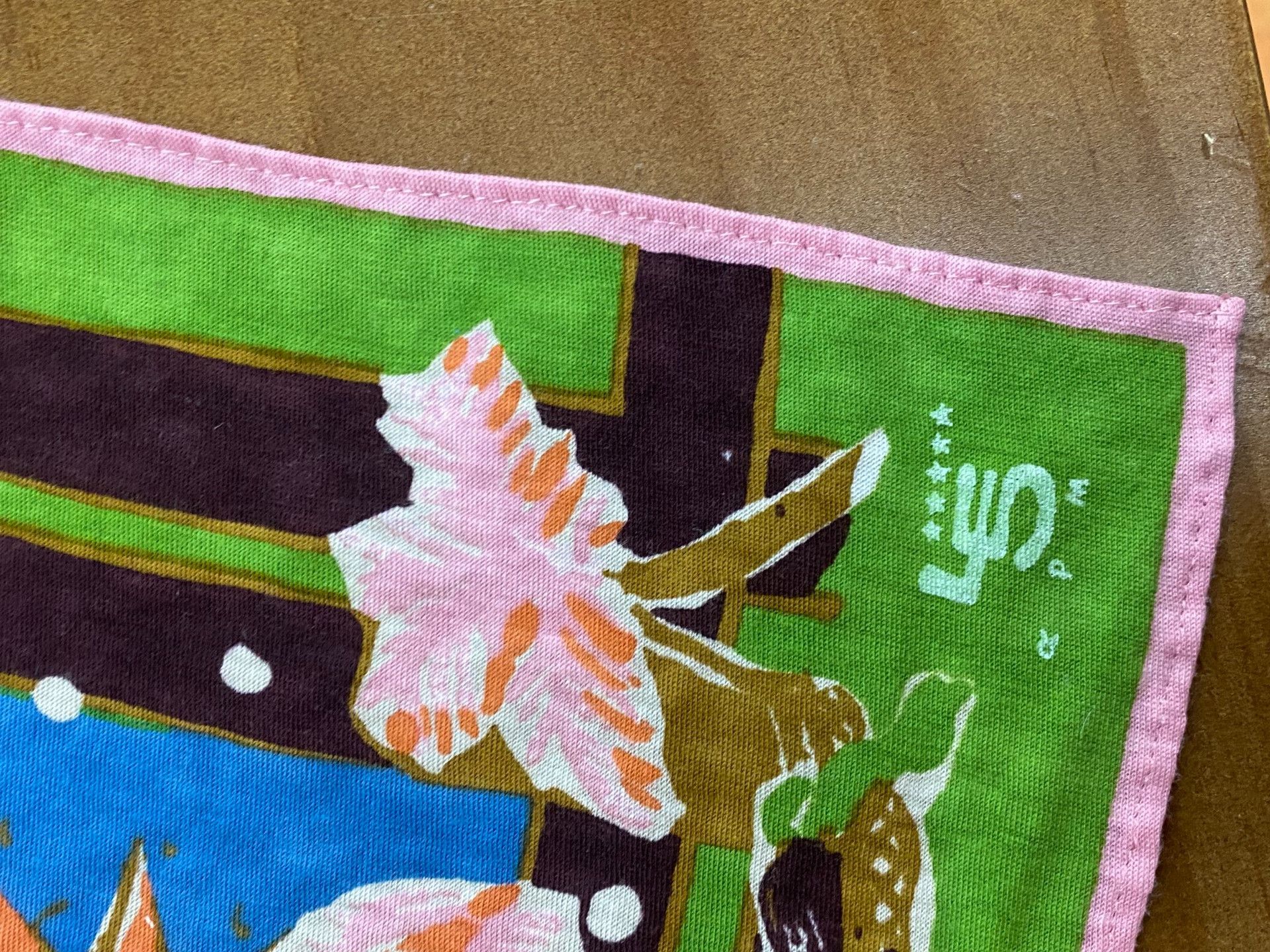 45rpm 45R Jamaica Map Square Scarf Size ONE SIZE - 5 Thumbnail